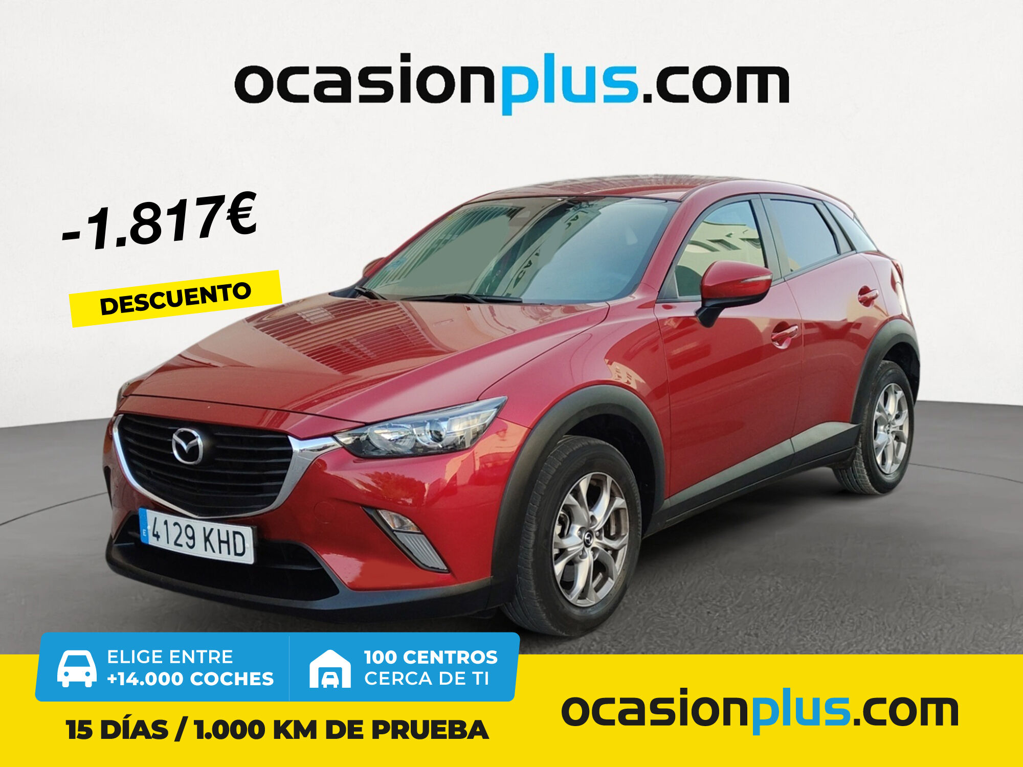 MAZDA CX-3 (2.0 SKYACTIV GE Style Nav 2WD AT 88 kW (120 CV)) en Madrid