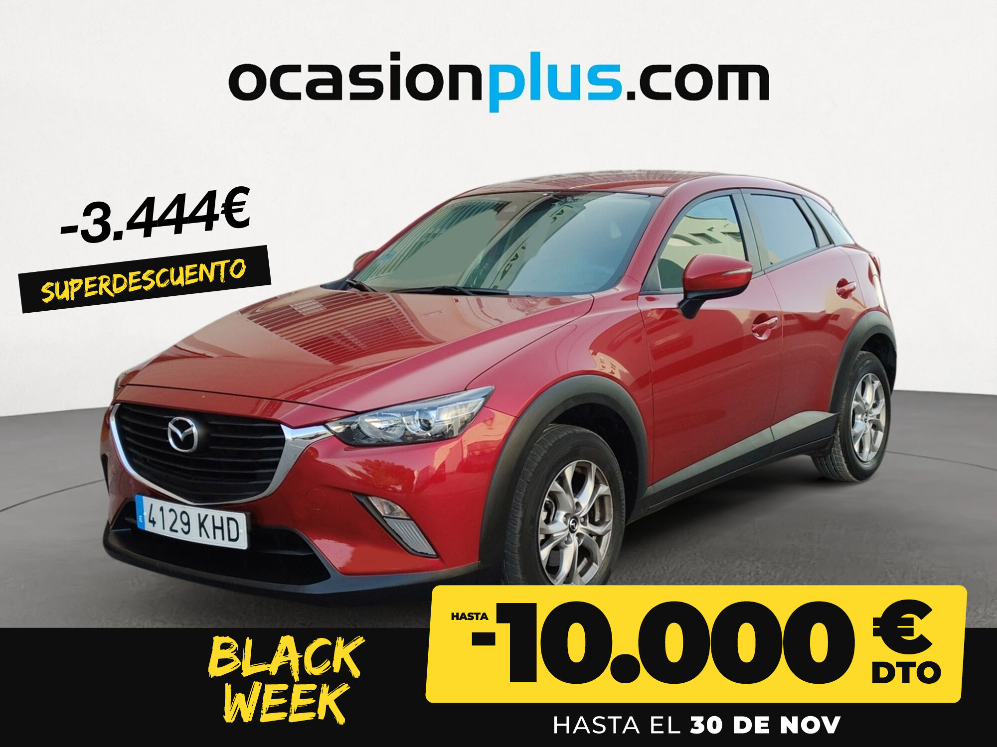 MAZDA CX-3 (2.0 SKYACTIV GE Style Nav 2WD AT 88 kW (120 CV)) en Madrid