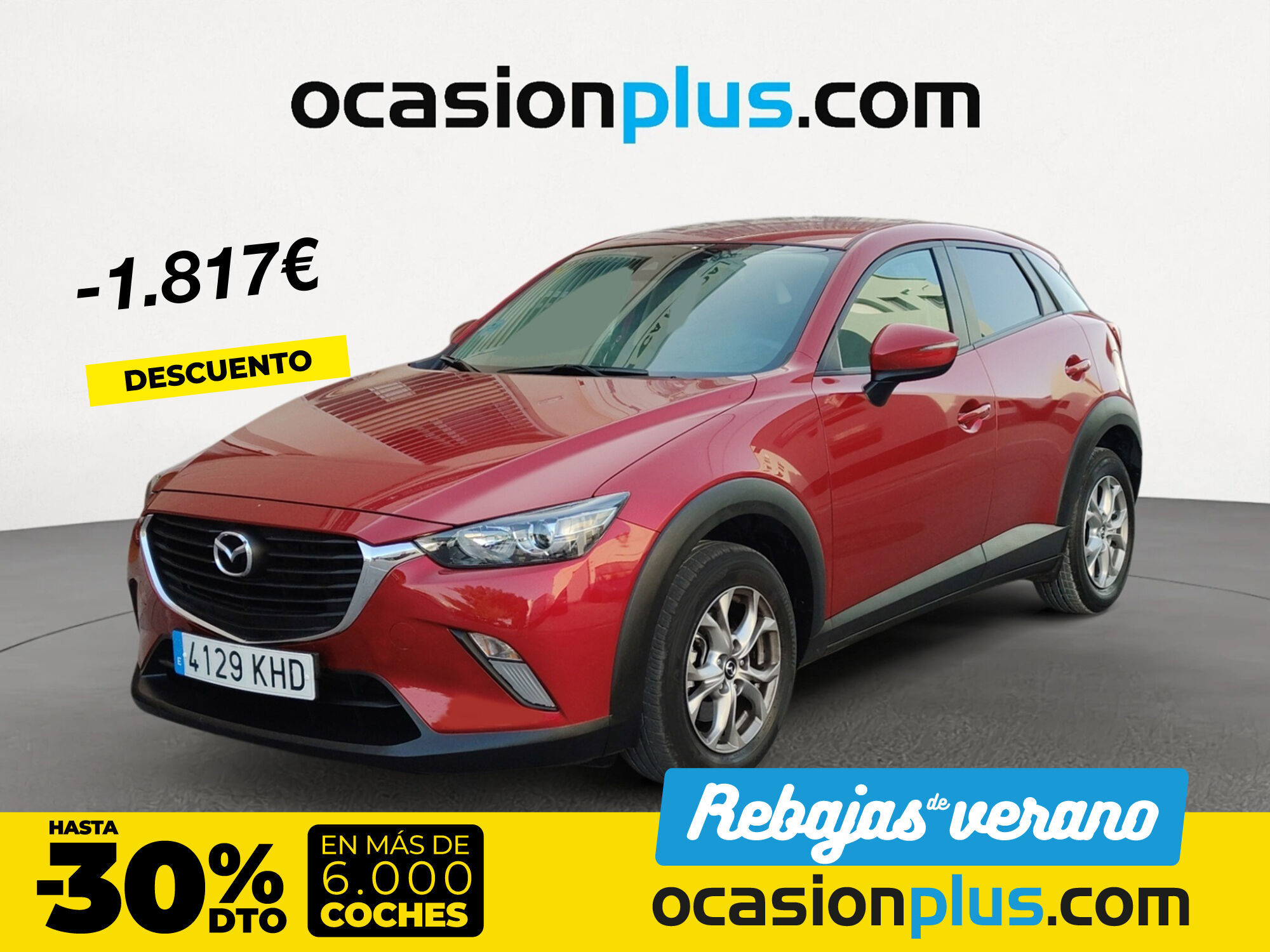 MAZDA CX-3 (2.0 SKYACTIV GE Style Nav 2WD AT 88 kW (120 CV)) en Madrid