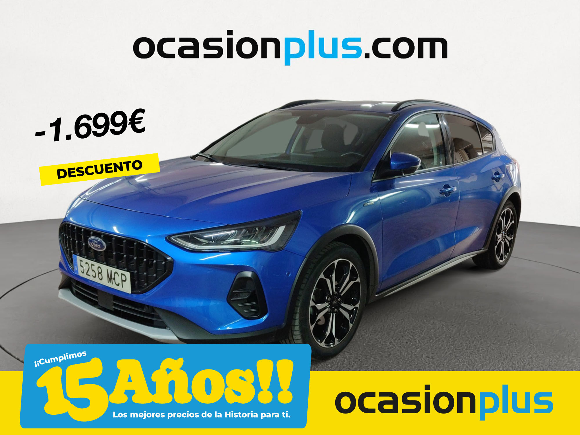 FORD Focus (1.0 Ecoboost MHEV Active X 114 kW (155 CV)) en Madrid