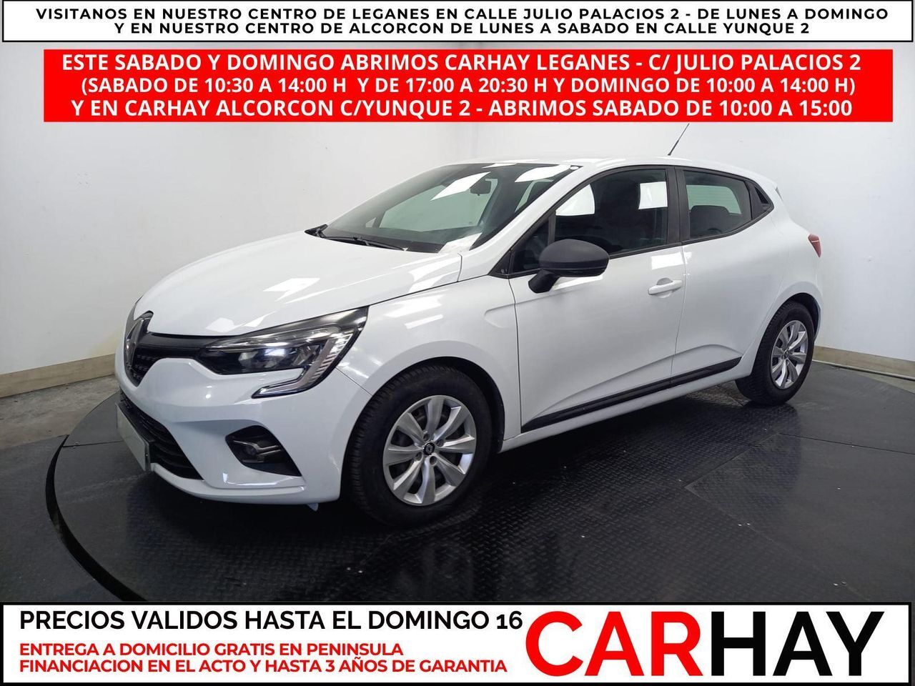RENAULT Clio (BUSINESS BLUE DCI 63 KW (85CV)) en Madrid