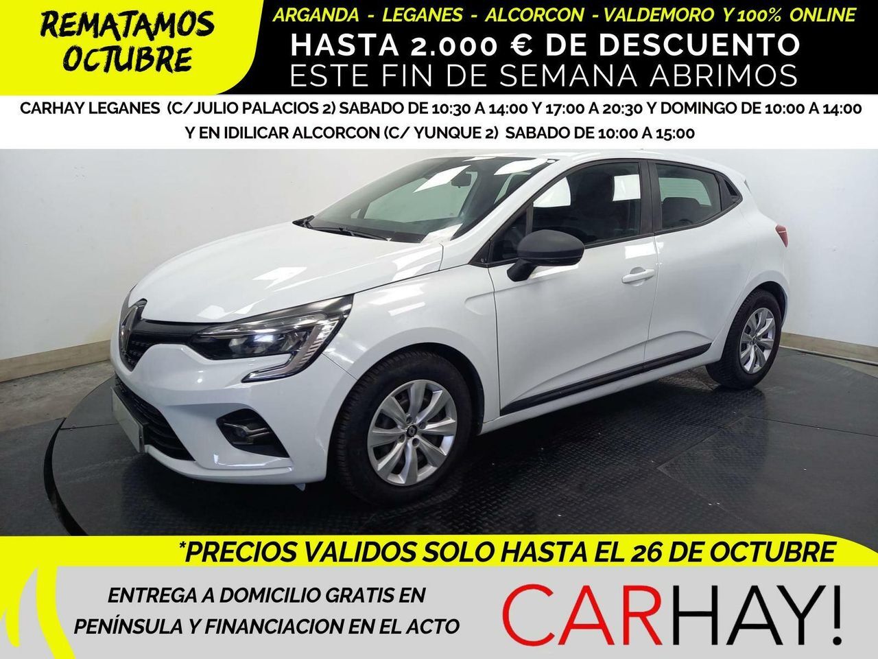 RENAULT Clio (BUSINESS BLUE DCI 63 KW (85CV)) en Madrid