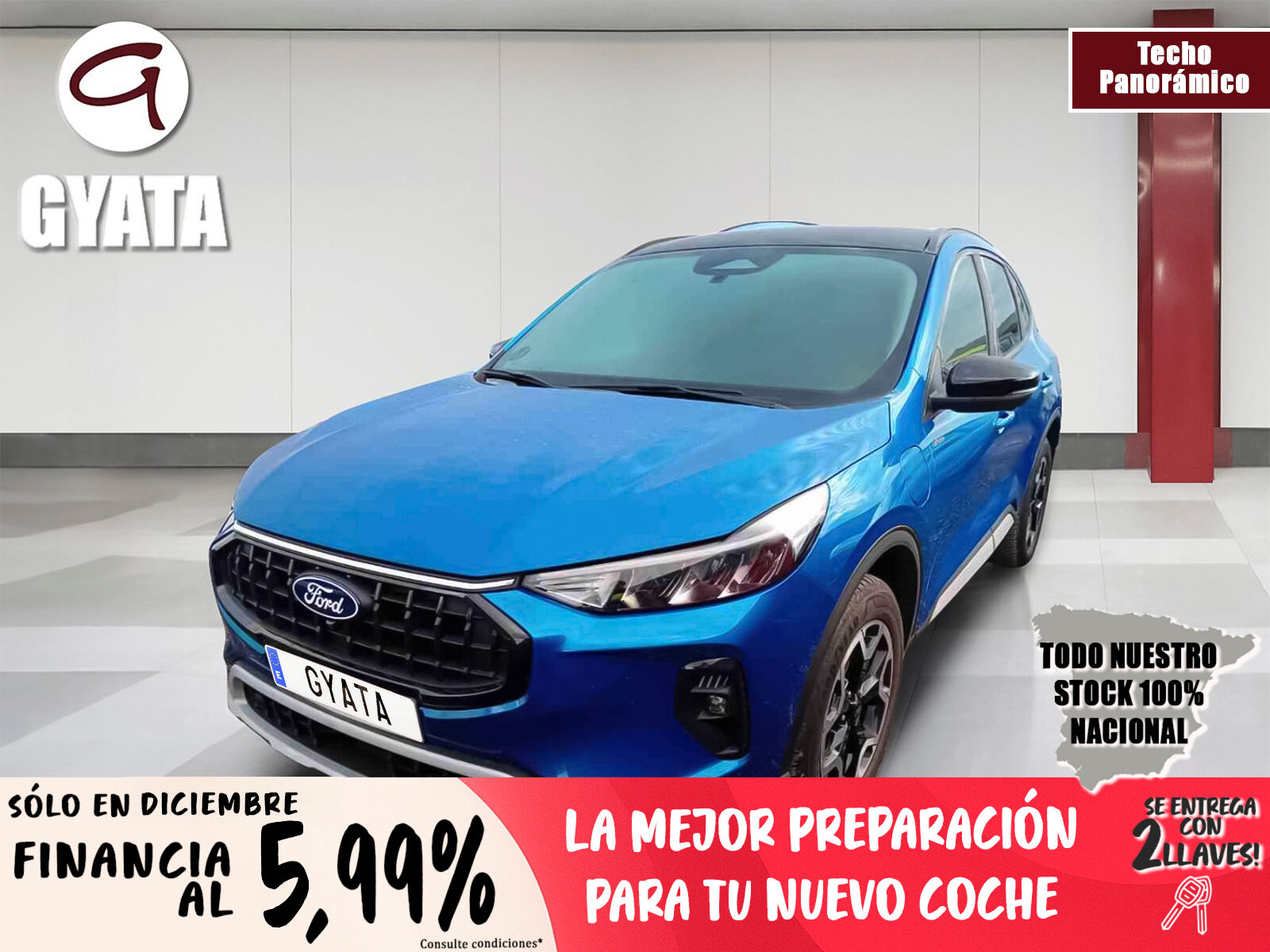 FORD Kuga (2.5 Duratec PHEV Active X 178 kW (243 CV)) en Madrid