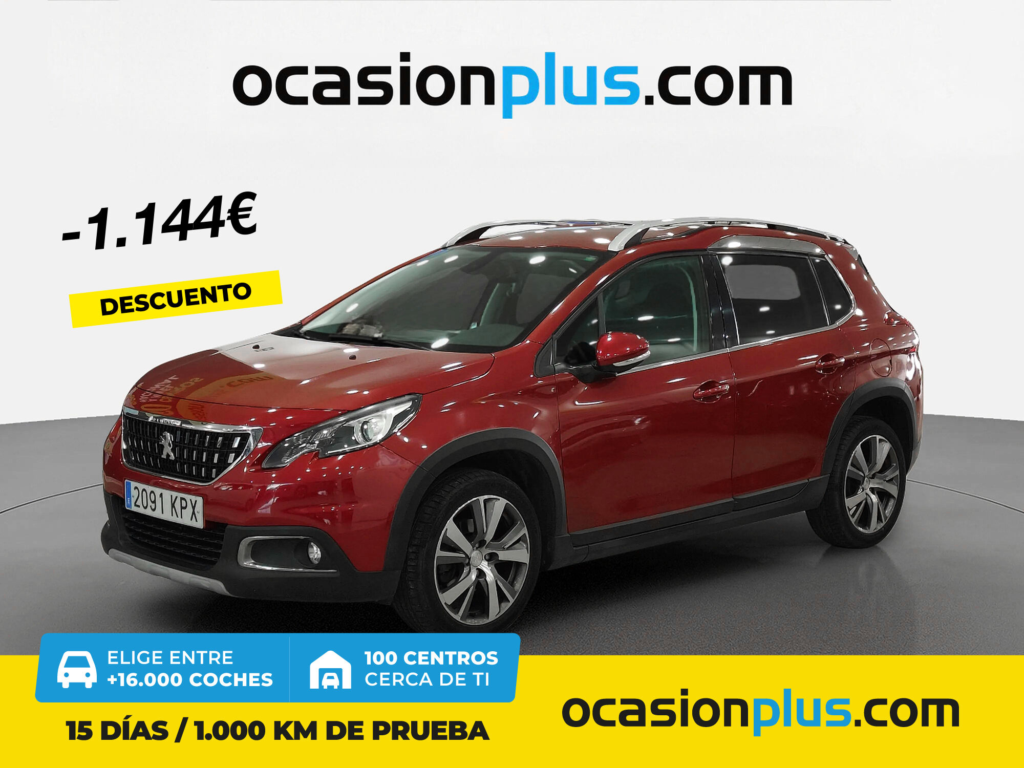 PEUGEOT 2008 (PureTech 110 S&S Allure EAT6 81 kW (110 CV)) en Madrid