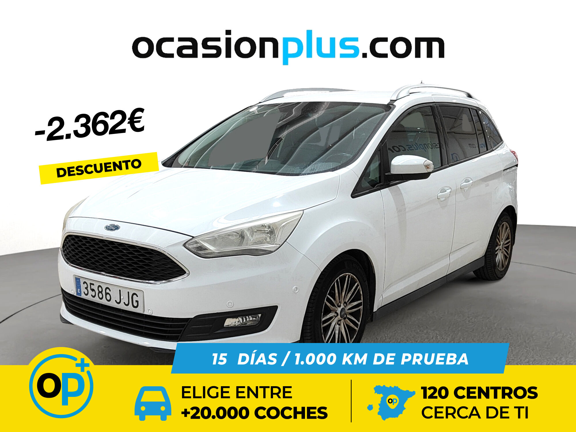 FORD C-Max (1.0 EcoBoost S&S Trend 92 kW (125 CV)) en Madrid