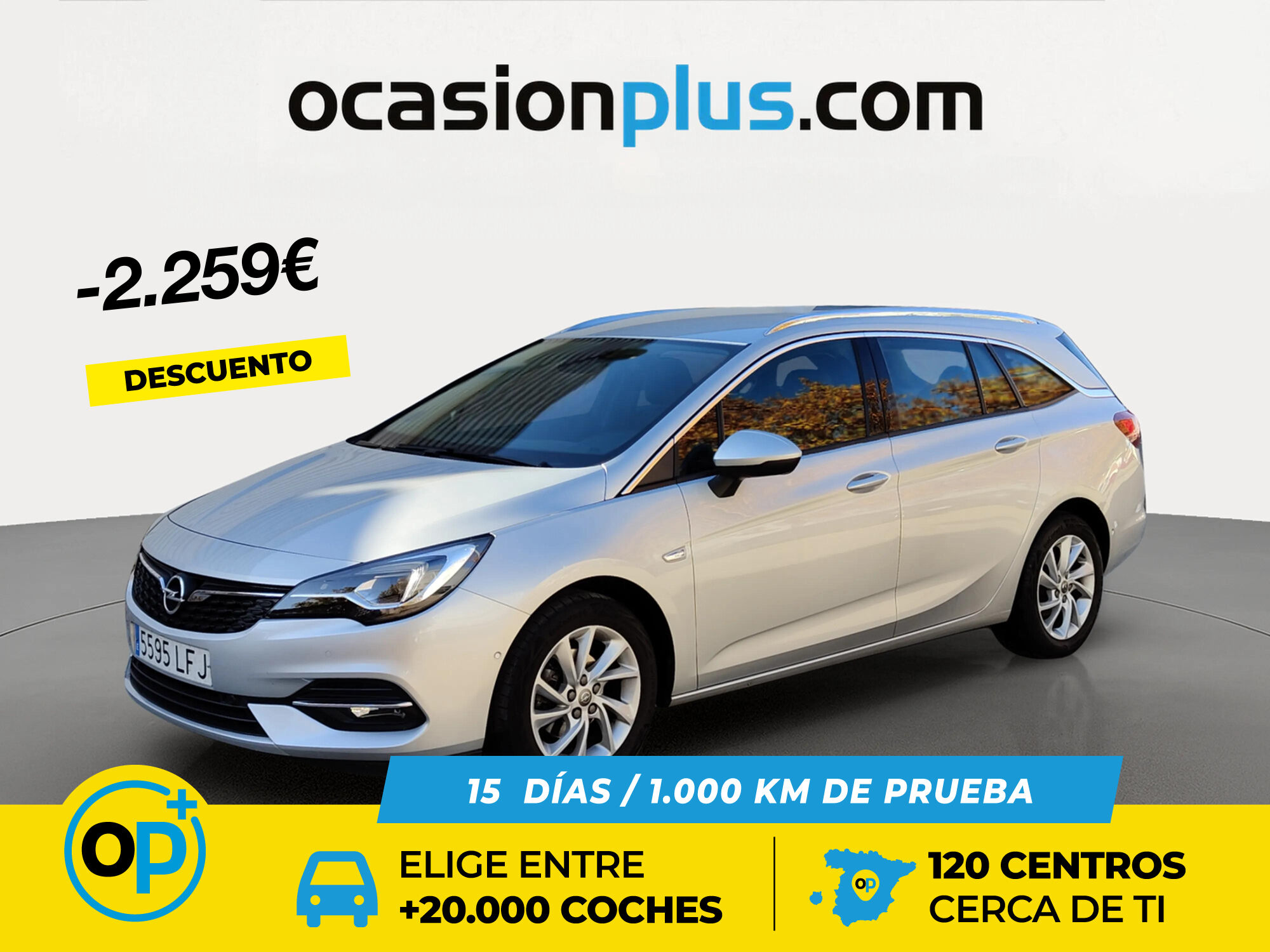 OPEL Astra (Sports Tourer 1.2 Turbo SHR Elegance 107 kW (145 CV)) en Madrid