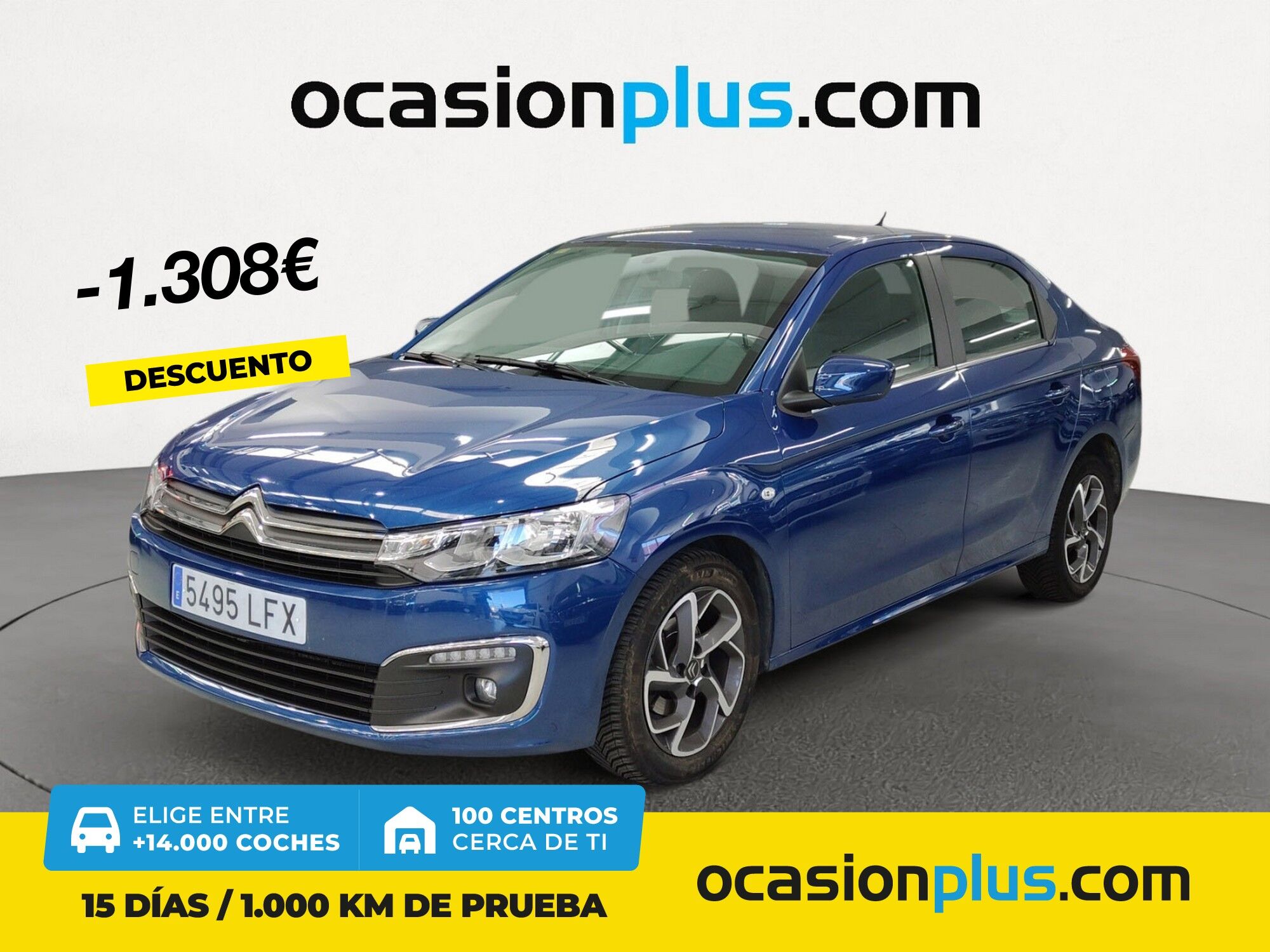 CITROEN C-Elysée (BlueHDi 100 Shine 75 kW (102 CV)) en Madrid