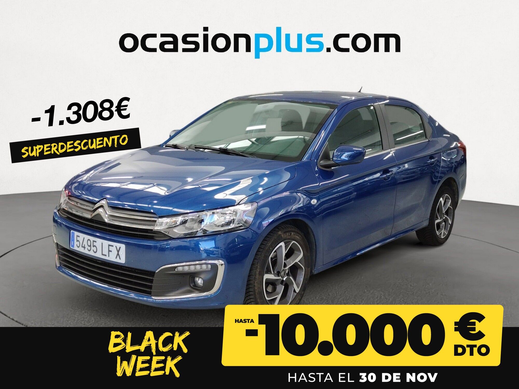 CITROEN C-Elysée (BlueHDi 100 Shine 75 kW (102 CV)) en Madrid