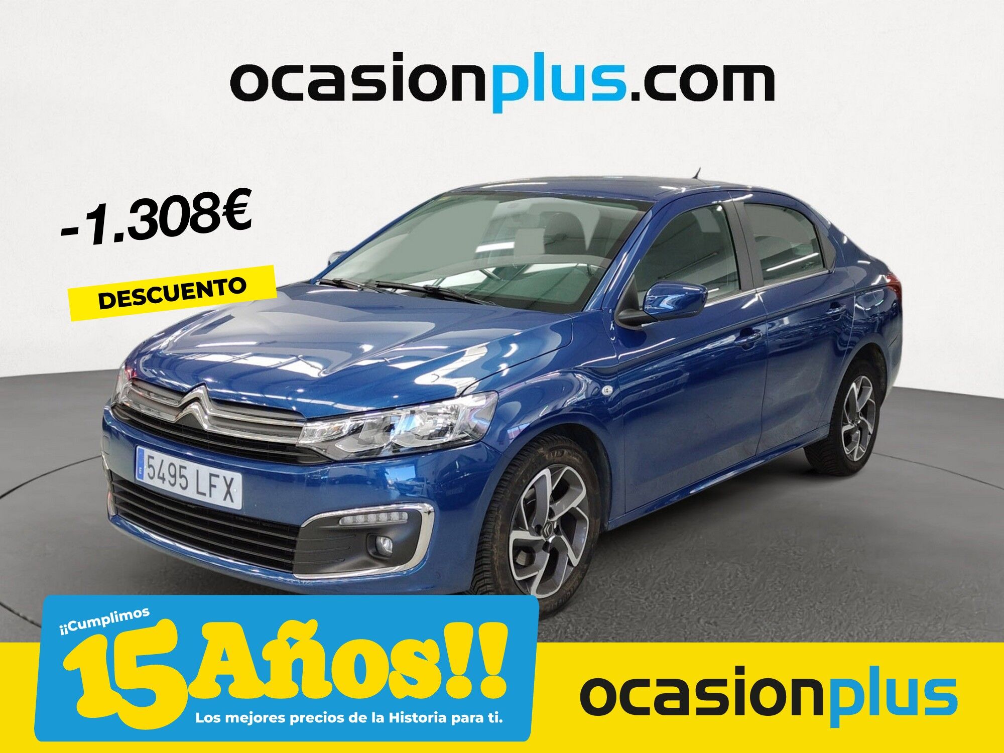 CITROEN C-Elysée (BlueHDi 100 Shine 75 kW (102 CV)) en Madrid