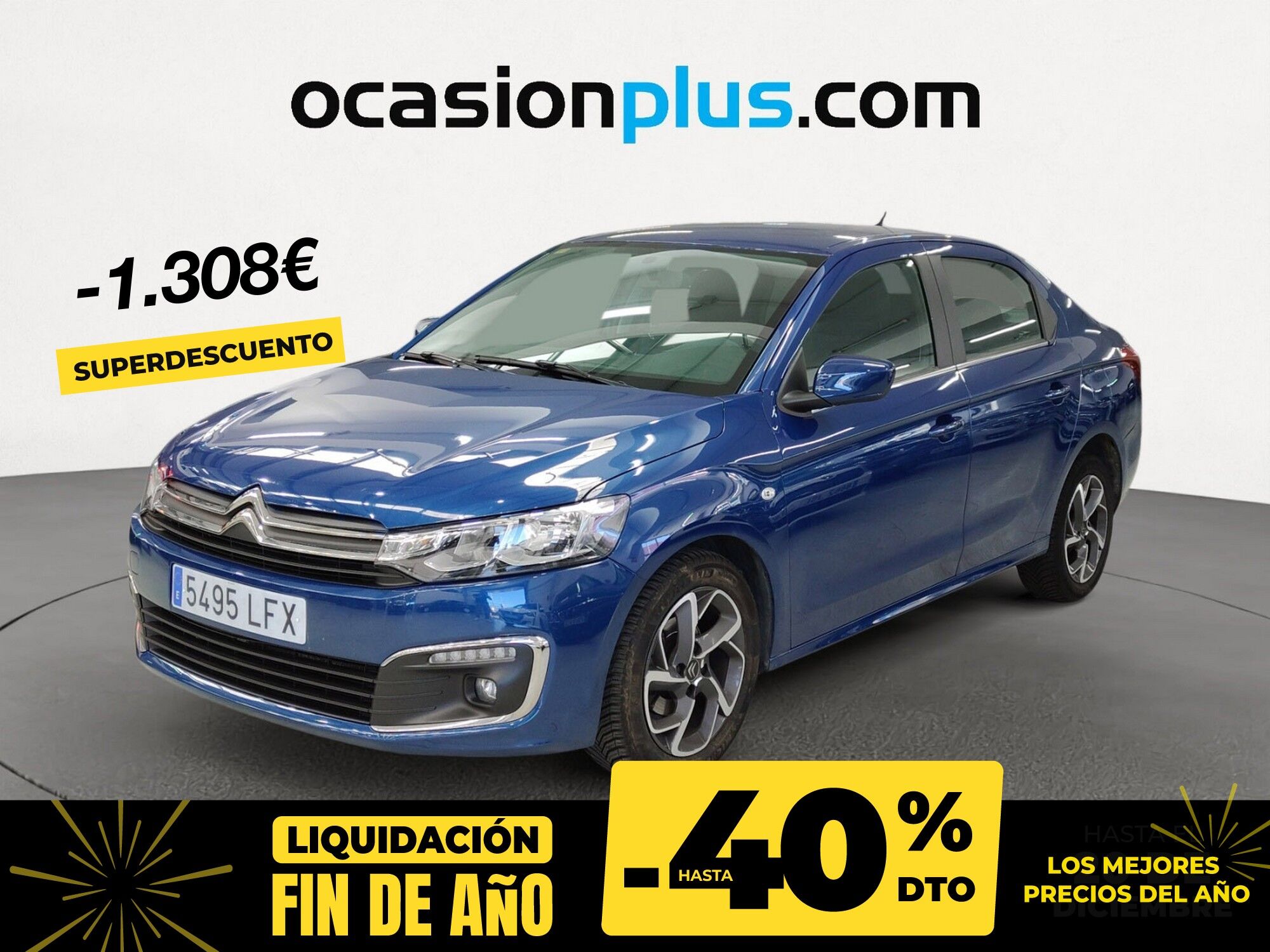 CITROEN C-Elysée (BlueHDi 100 Shine 75 kW (102 CV)) en Madrid