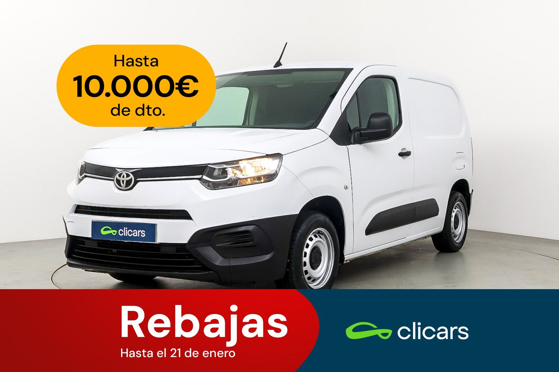 TOYOTA Proace City (Proace City Van Media 1.5D GX 100) en Madrid