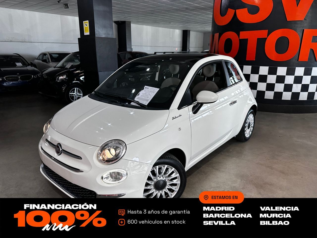 FIAT 500 (Dolcevita 1.0 Hybrid 51KW (70 CV)) en Madrid
