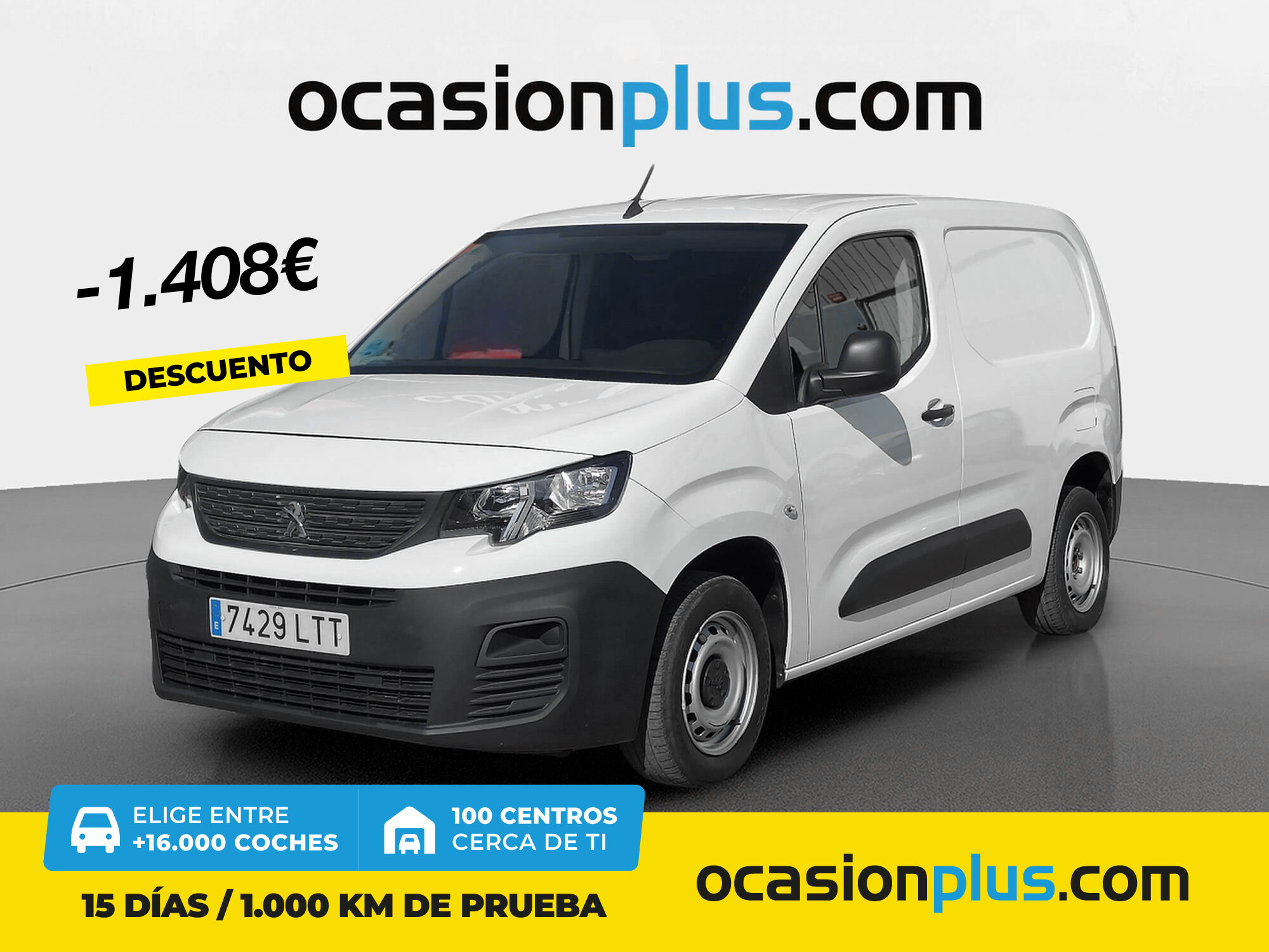 PEUGEOT Partner (Furgon BlueHDi 100 Pro Standard 600kg 73 kW (98 CV)) en Ma