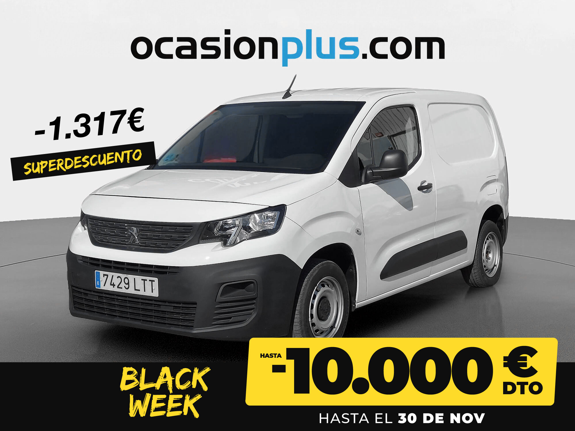 PEUGEOT Partner (Furgon BlueHDi 100 Pro Standard 600kg 73 kW (98 CV)) en Ma