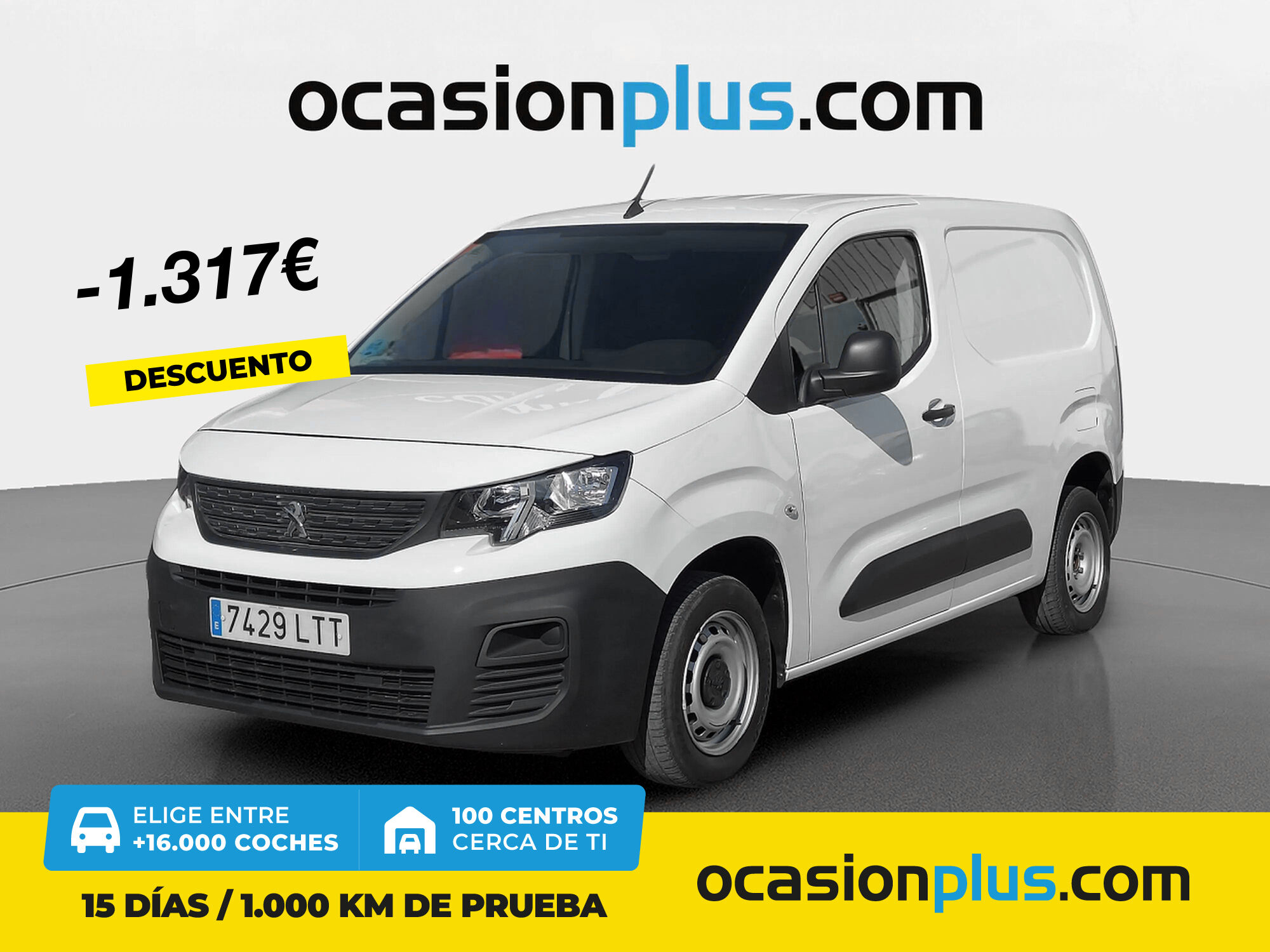 PEUGEOT Partner (Furgon BlueHDi 100 Pro Standard 600kg 73 kW (98 CV)) en Ma