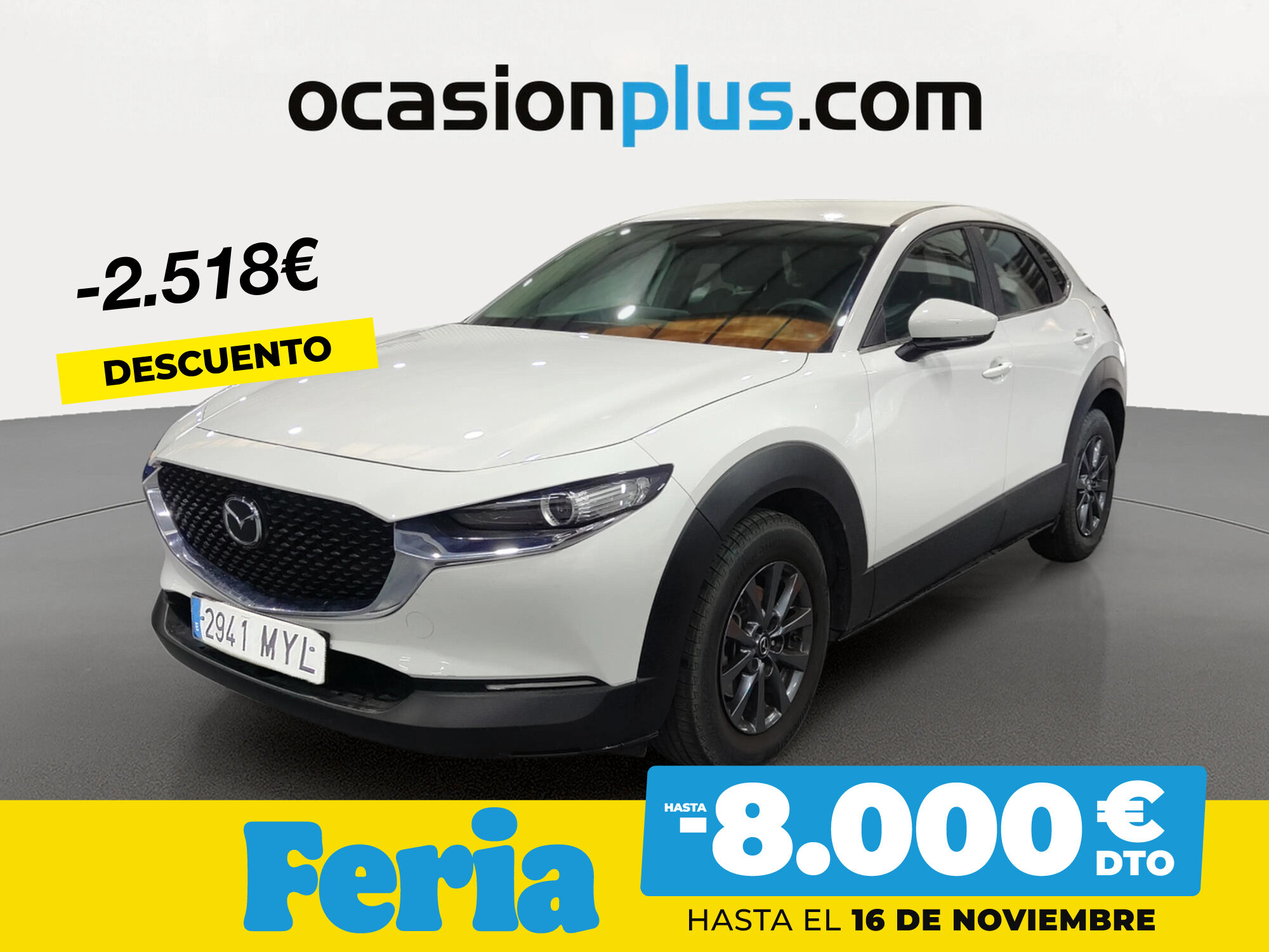 MAZDA CX-30 (2.5 e-Skyactive G MHEV Prime-Line AT 103 kW (140 CV)) en Madri