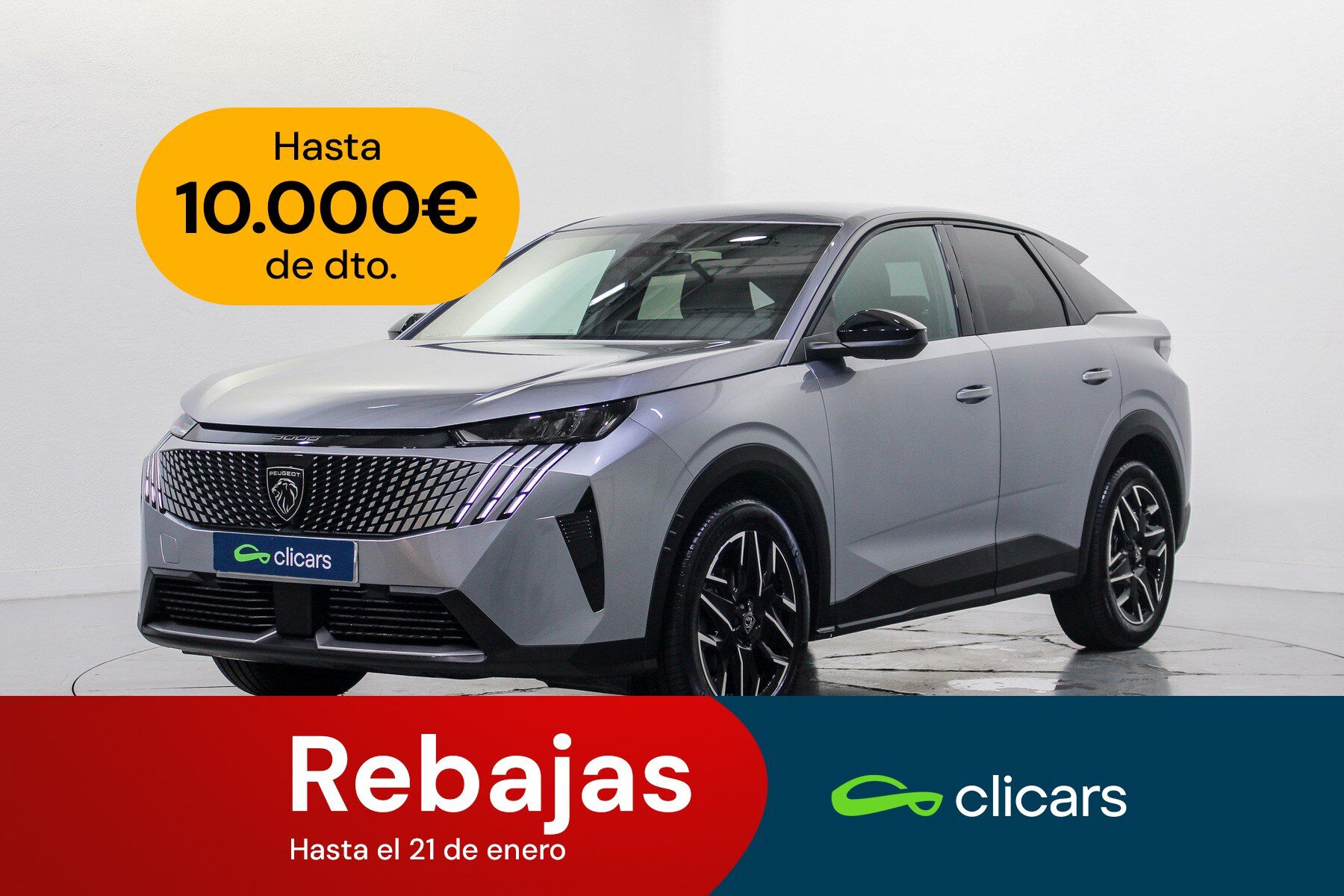 PEUGEOT 3008 (3008 Hybrid 136 Allure eDCS6) en Madrid