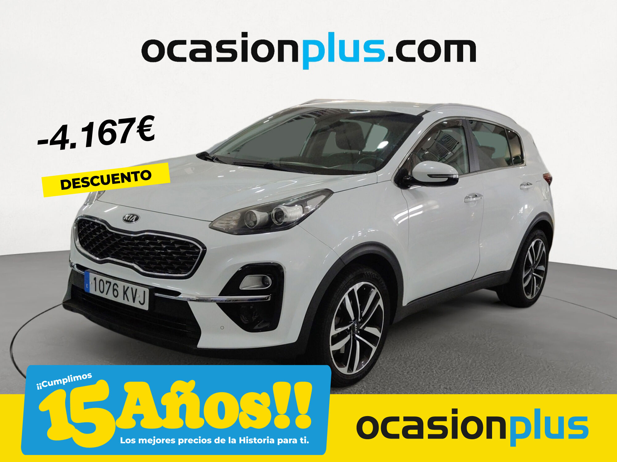 KIA Sportage (1.6 T-GDi GT Line Essential 4x2 130 kW (177 CV)) en Madrid