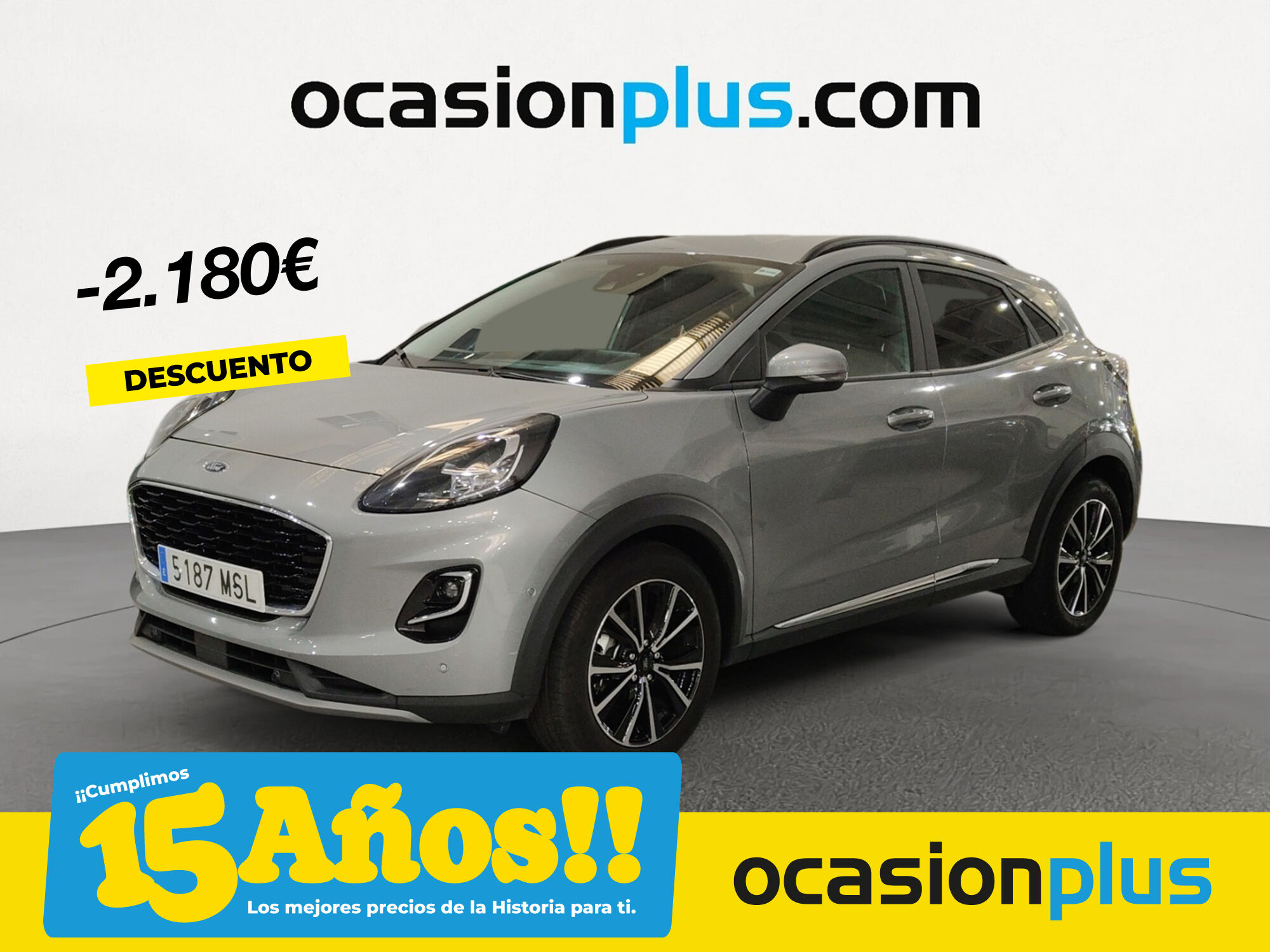 FORD Puma (1.0 EcoBoost MHEV Titanium 92 kW (125 CV)) en Madrid