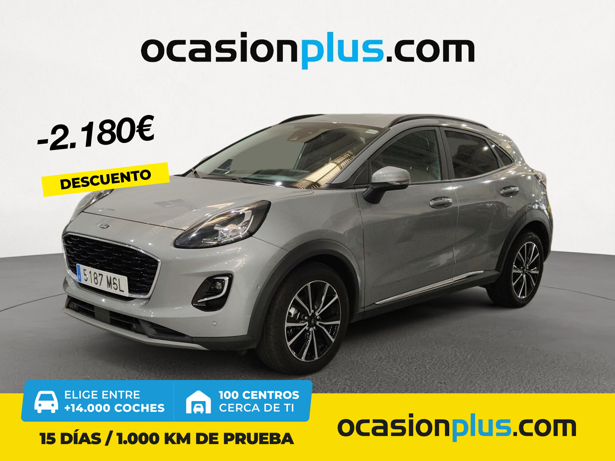 FORD Puma (1.0 EcoBoost MHEV Titanium 92 kW (125 CV)) en Madrid