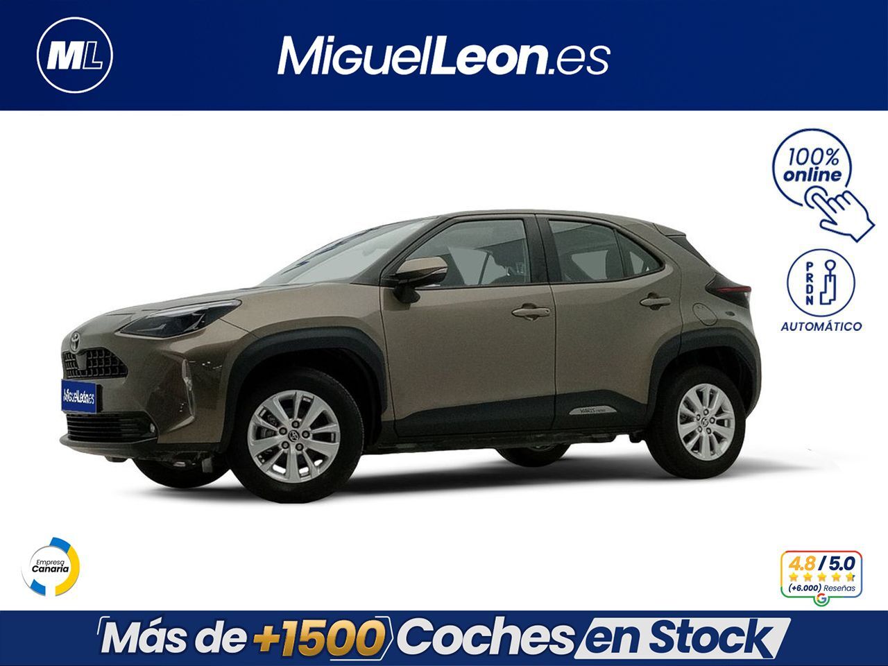 TOYOTA Yaris Cross (1.5 120H Active Tech) en Palmas, Las