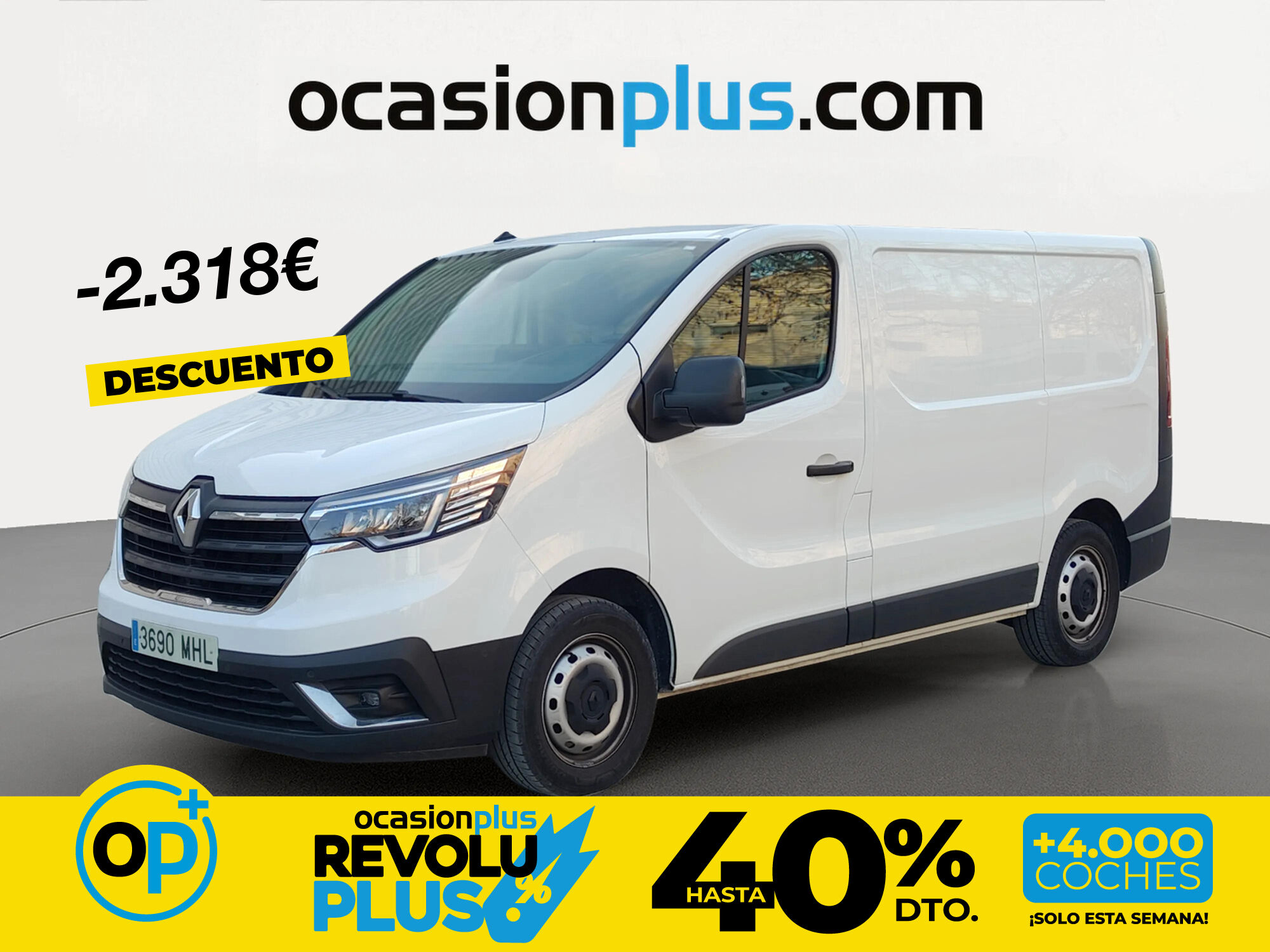 Foto del RENAULT Trafic Furgón L2H1 BluedCi 96kW CU aumentada