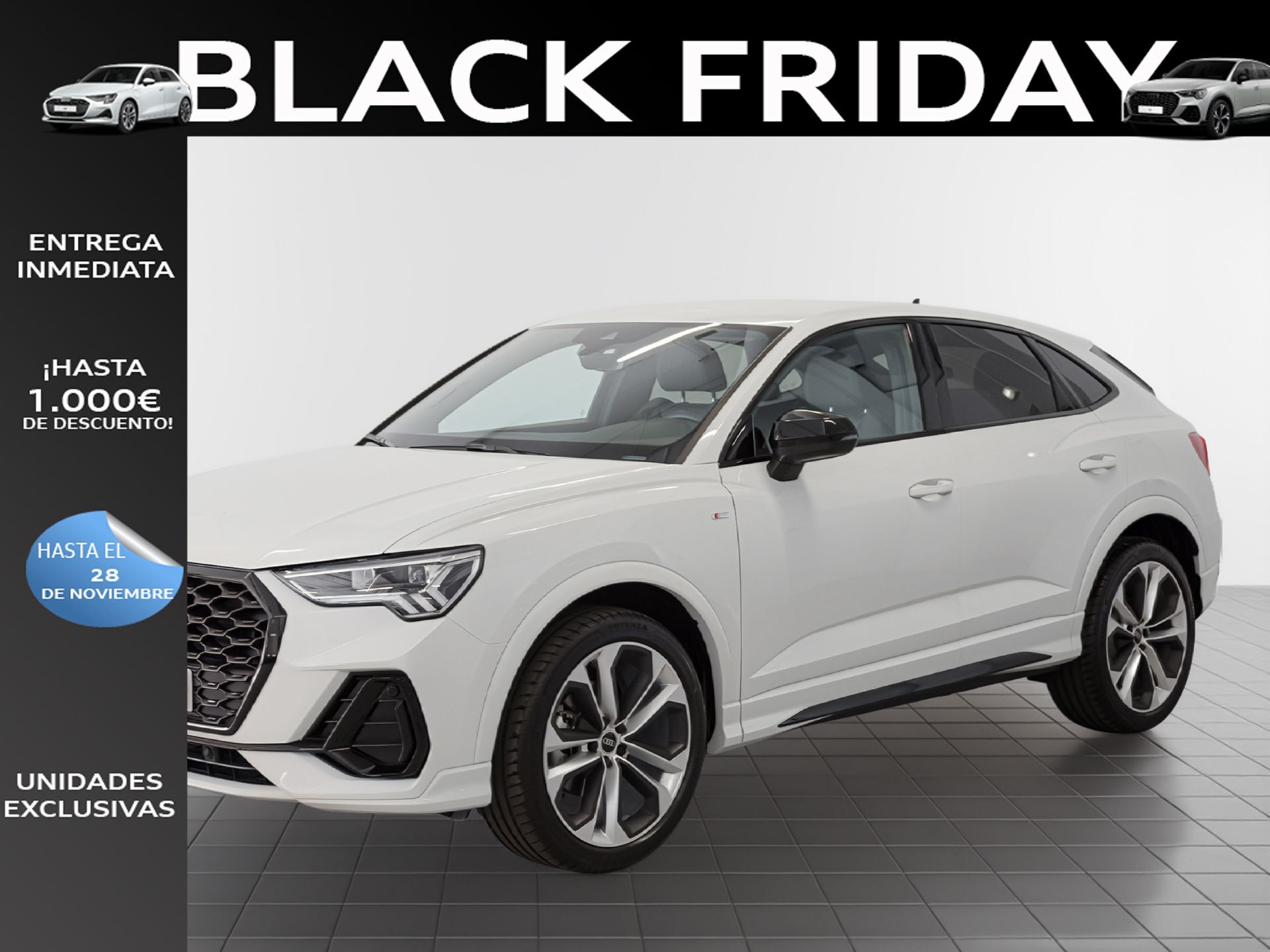 AUDI Q3 (35 TDI Black line S tronic 110kW) en Madrid