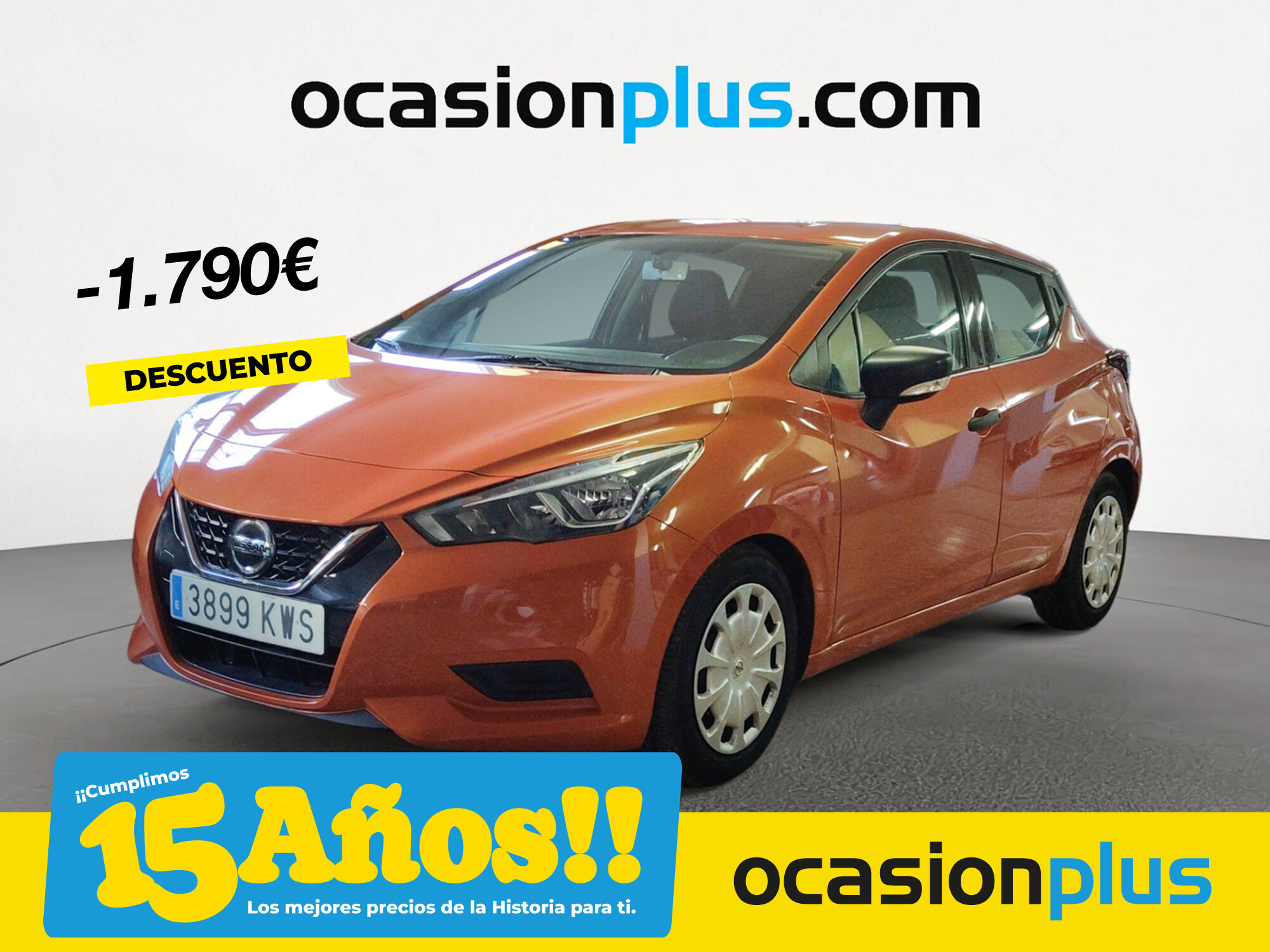 NISSAN Micra (IG-T 74 kW (100 CV) Visia+) en Madrid
