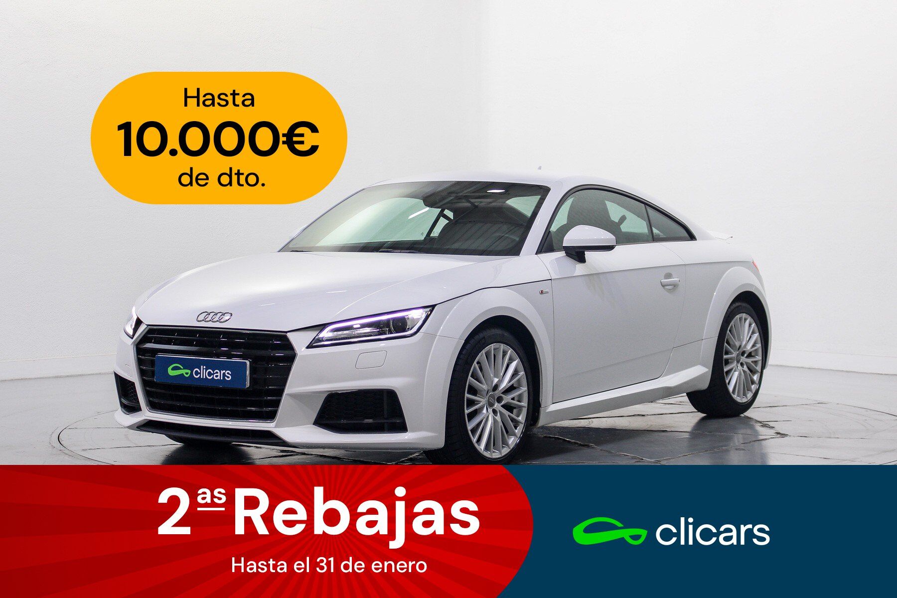 AUDI TT (TT Coupé 1.8 TFSI) en Madrid