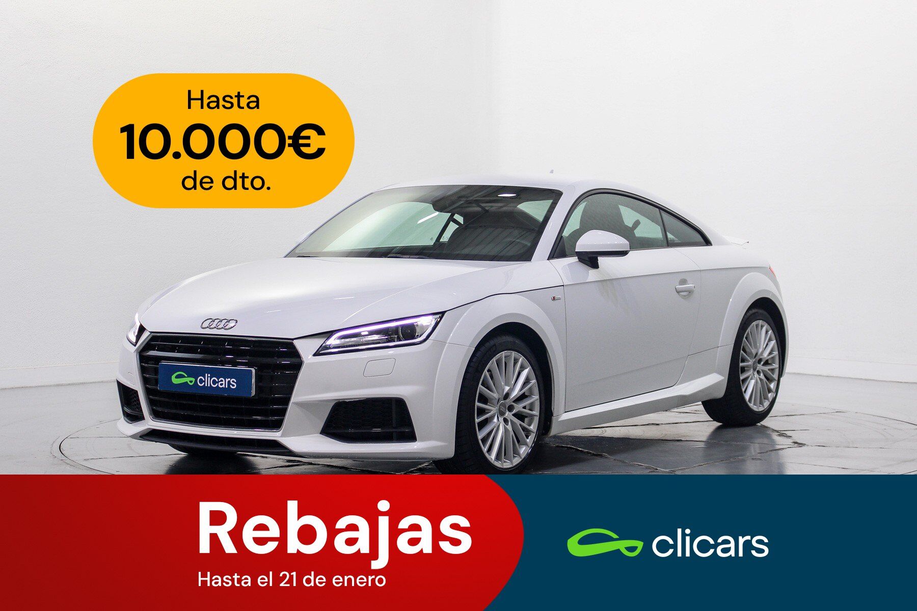 AUDI TT (TT Coupé 1.8 TFSI) en Madrid
