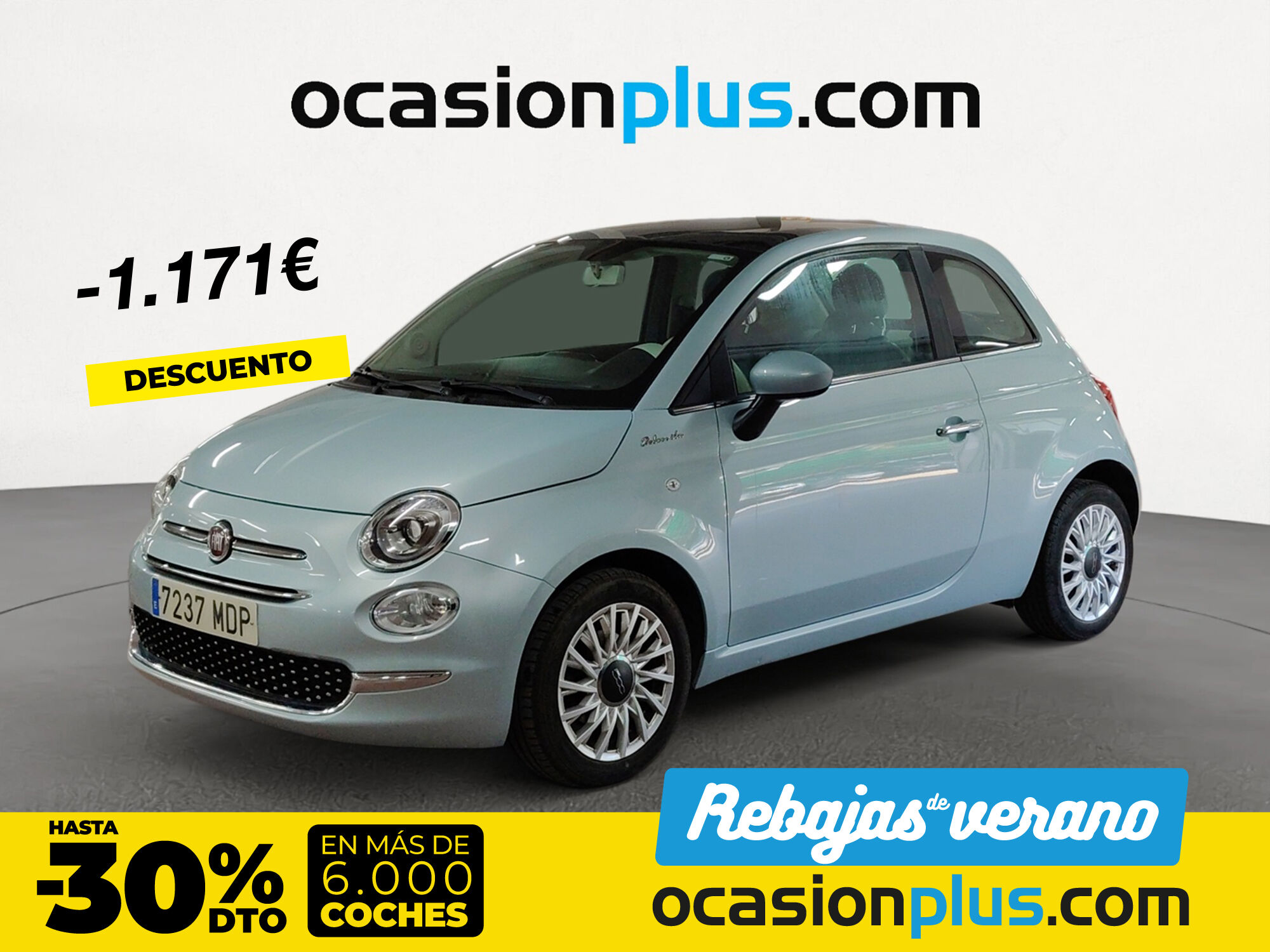FIAT 500 (1.0 Hybrid Dolcevita 51 kW (70 CV)) en Madrid