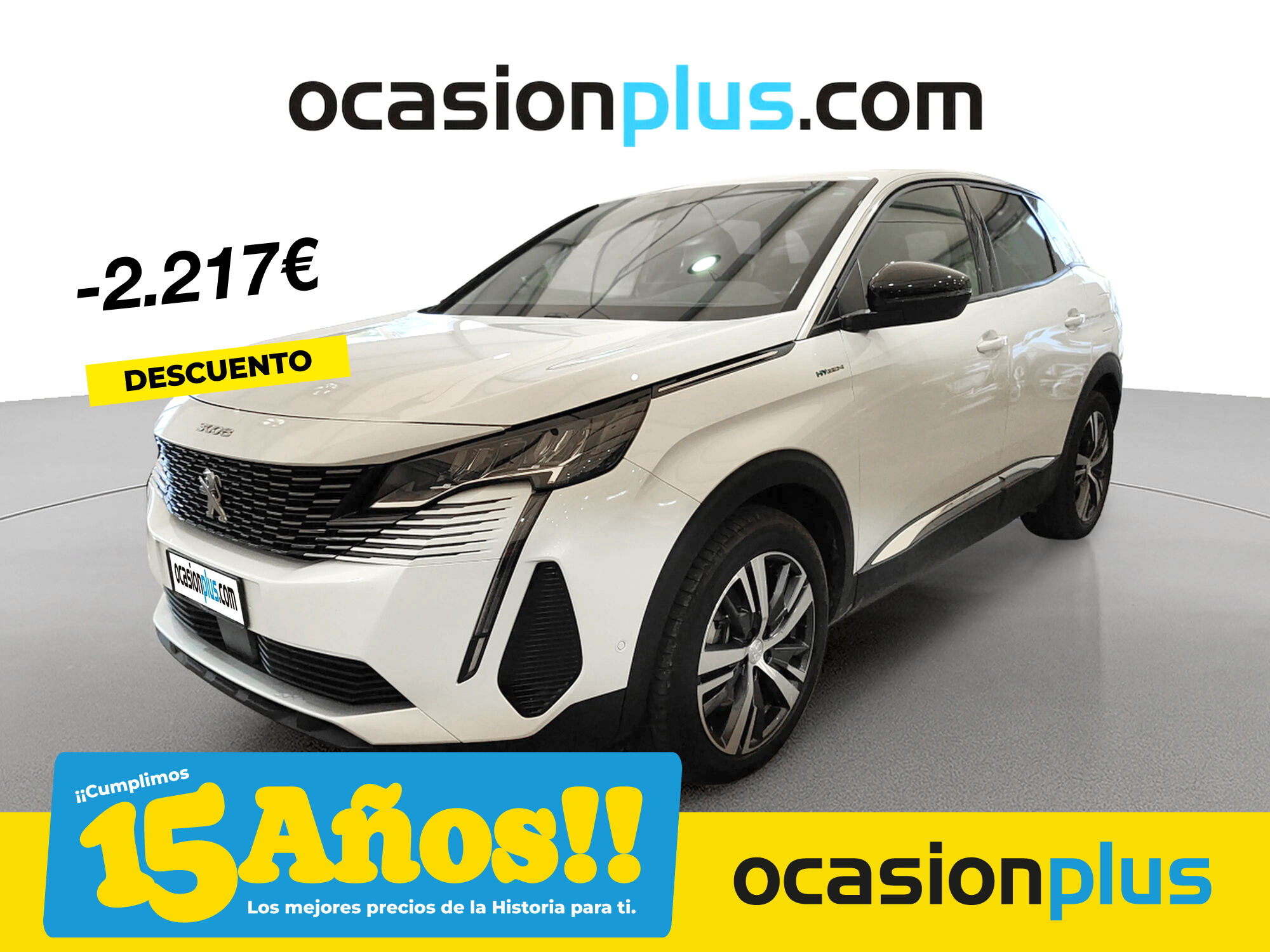 PEUGEOT 3008 (Hybrid 300 Allure Pack e-EAT8 221 kW (300 CV)) en Madrid