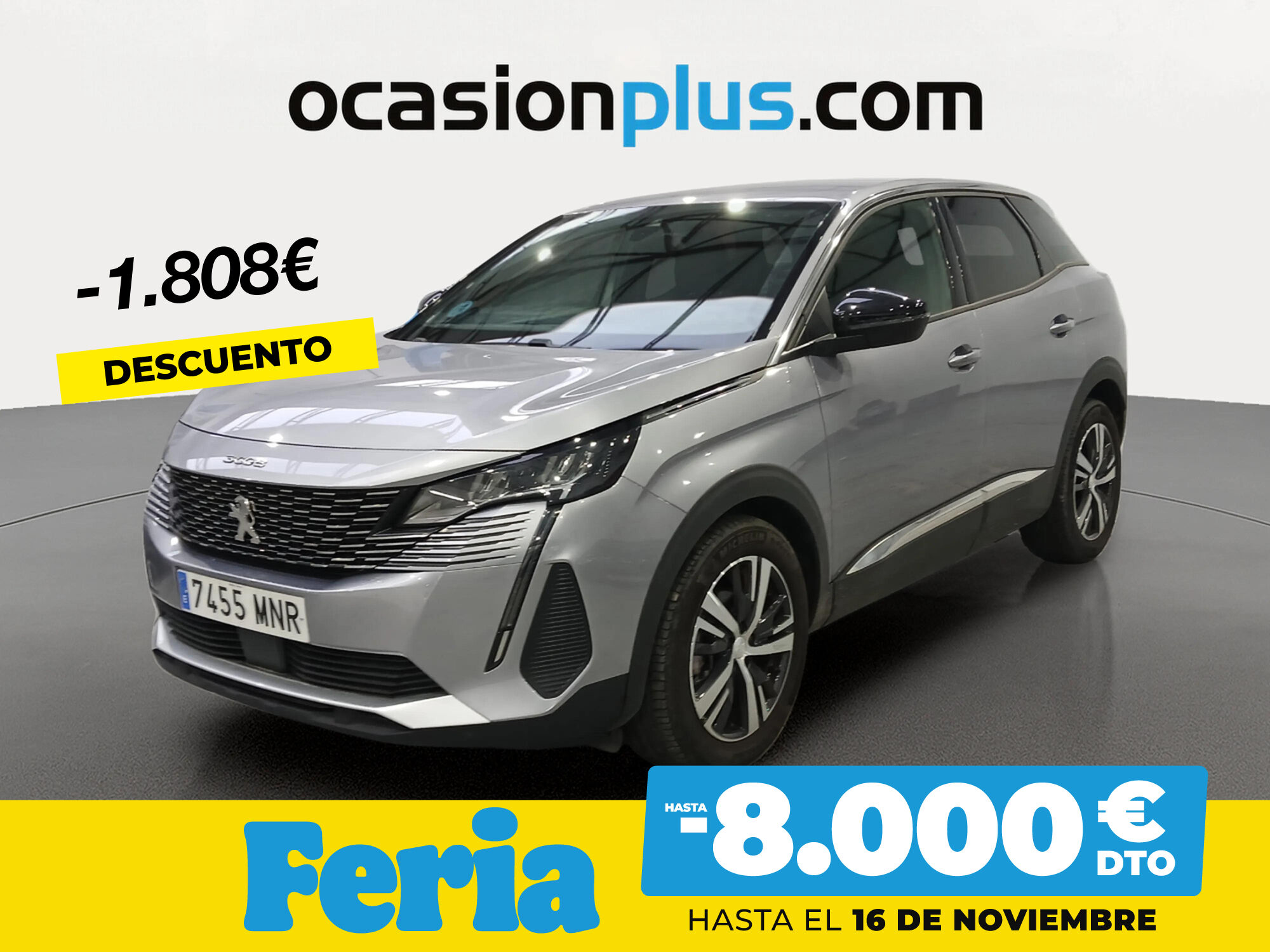 PEUGEOT 3008 (PureTech 130 S&S Allure Pack 96 kW (130 CV)) en Madrid