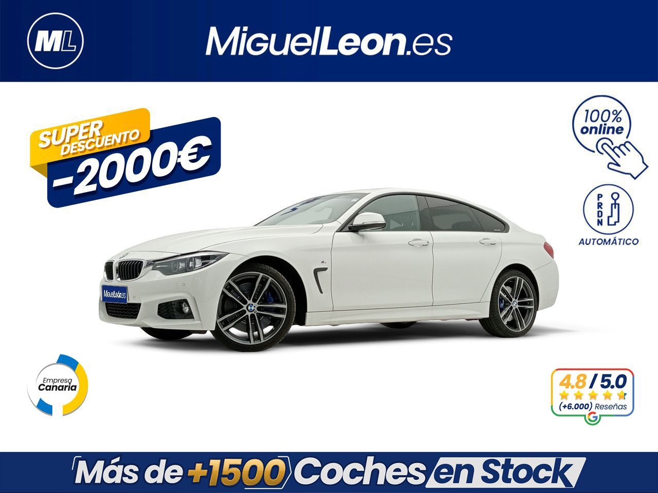 BMW Serie 4 (430i xDrive Auto.) en Palmas, Las