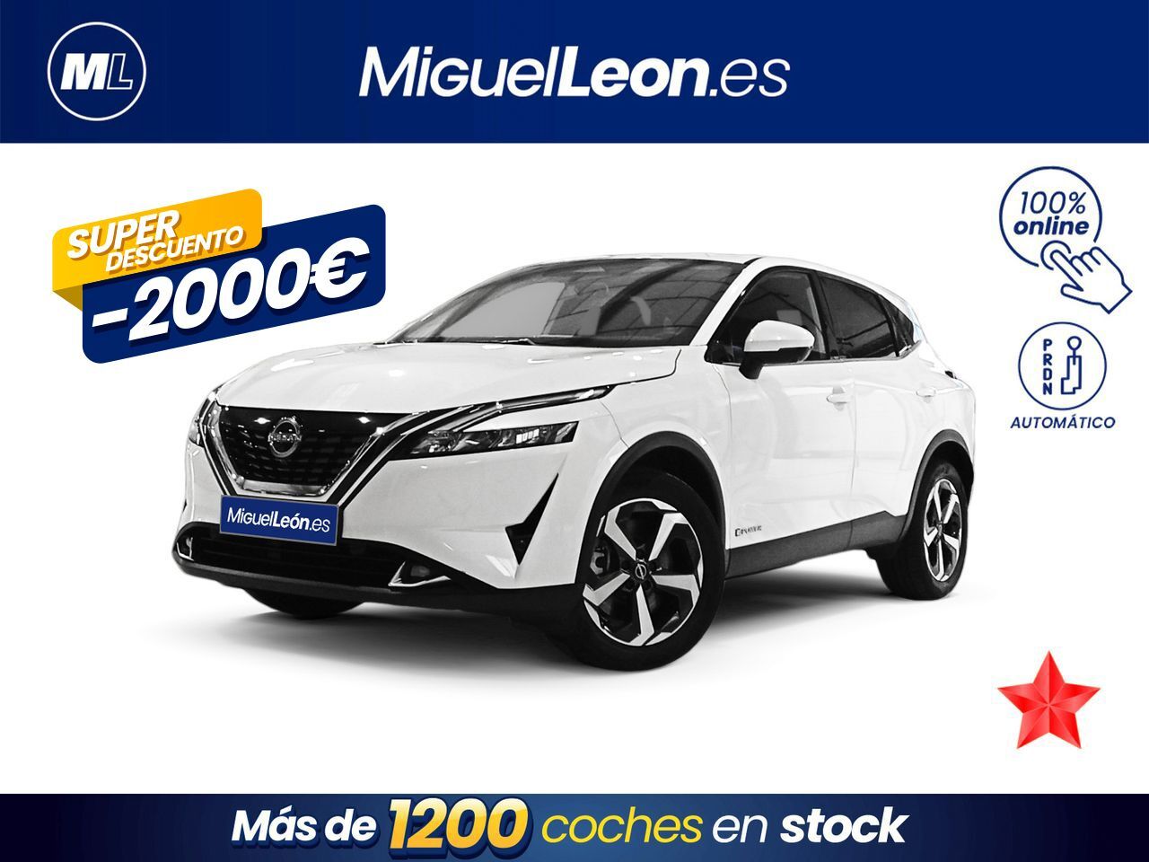 NISSAN Qashqai (E-POWER 140 KW (190 CV) Acenta) en Palmas, Las