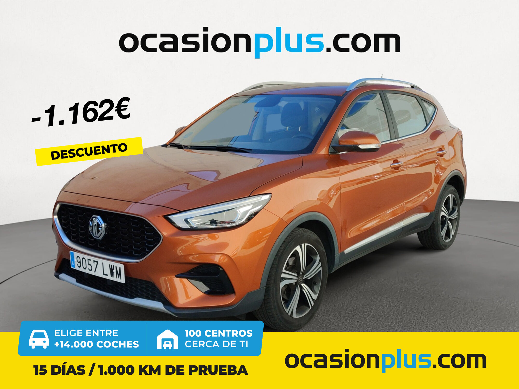 MG ZS (1.5 Comfort 78 kW (106 CV)) en Madrid