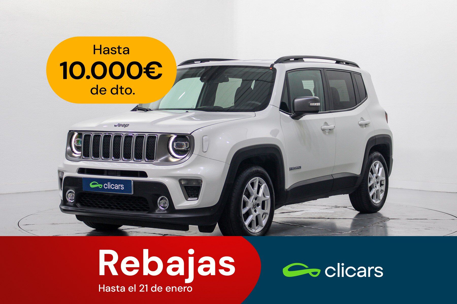 JEEP Renegade (Renegade 1.6Mjt Limited 4x2 96kW) en Madrid