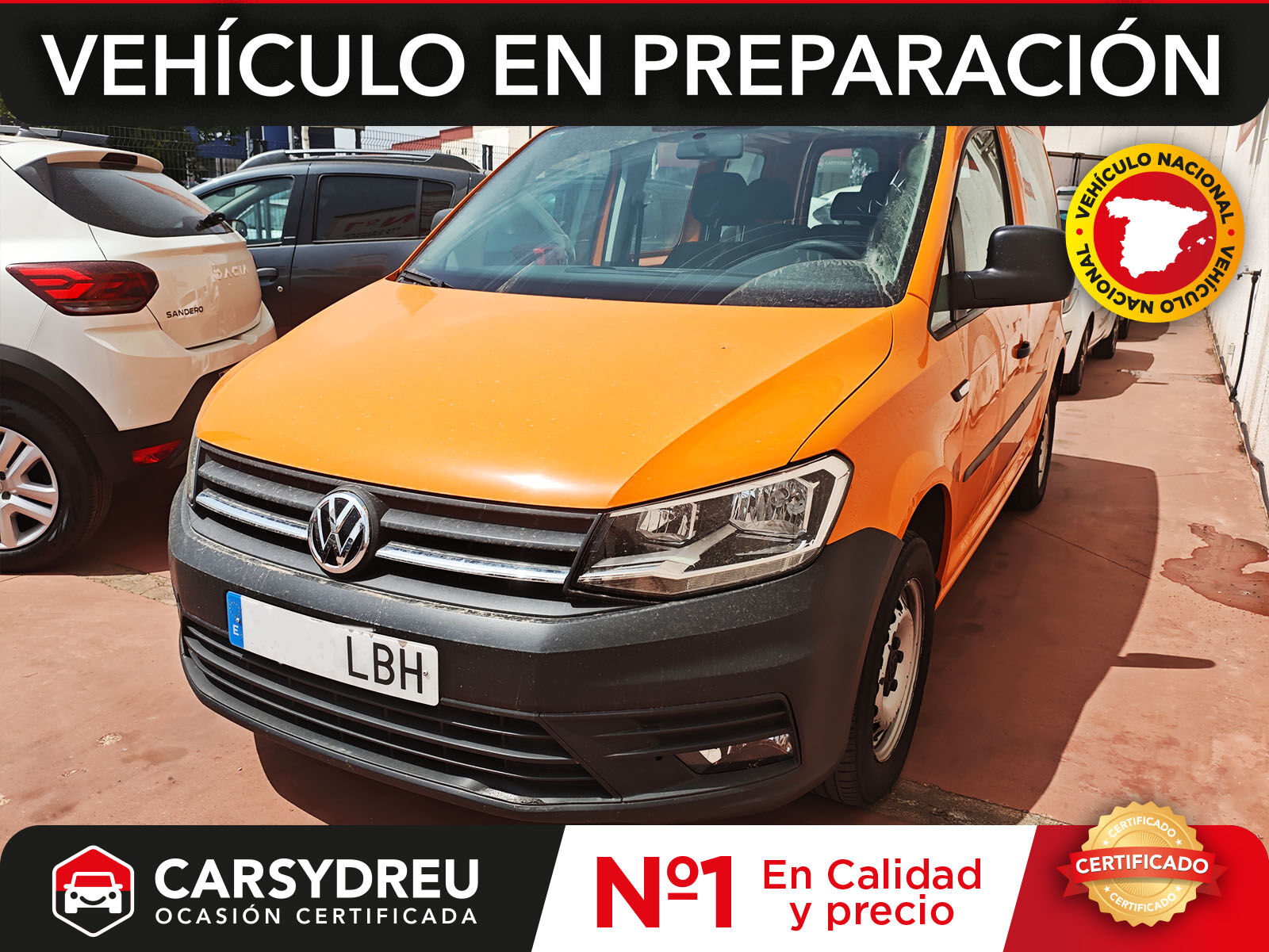 VOLKSWAGEN Caddy (Profesional Kombi 2.0 TDI 75kW BMT) en Madrid