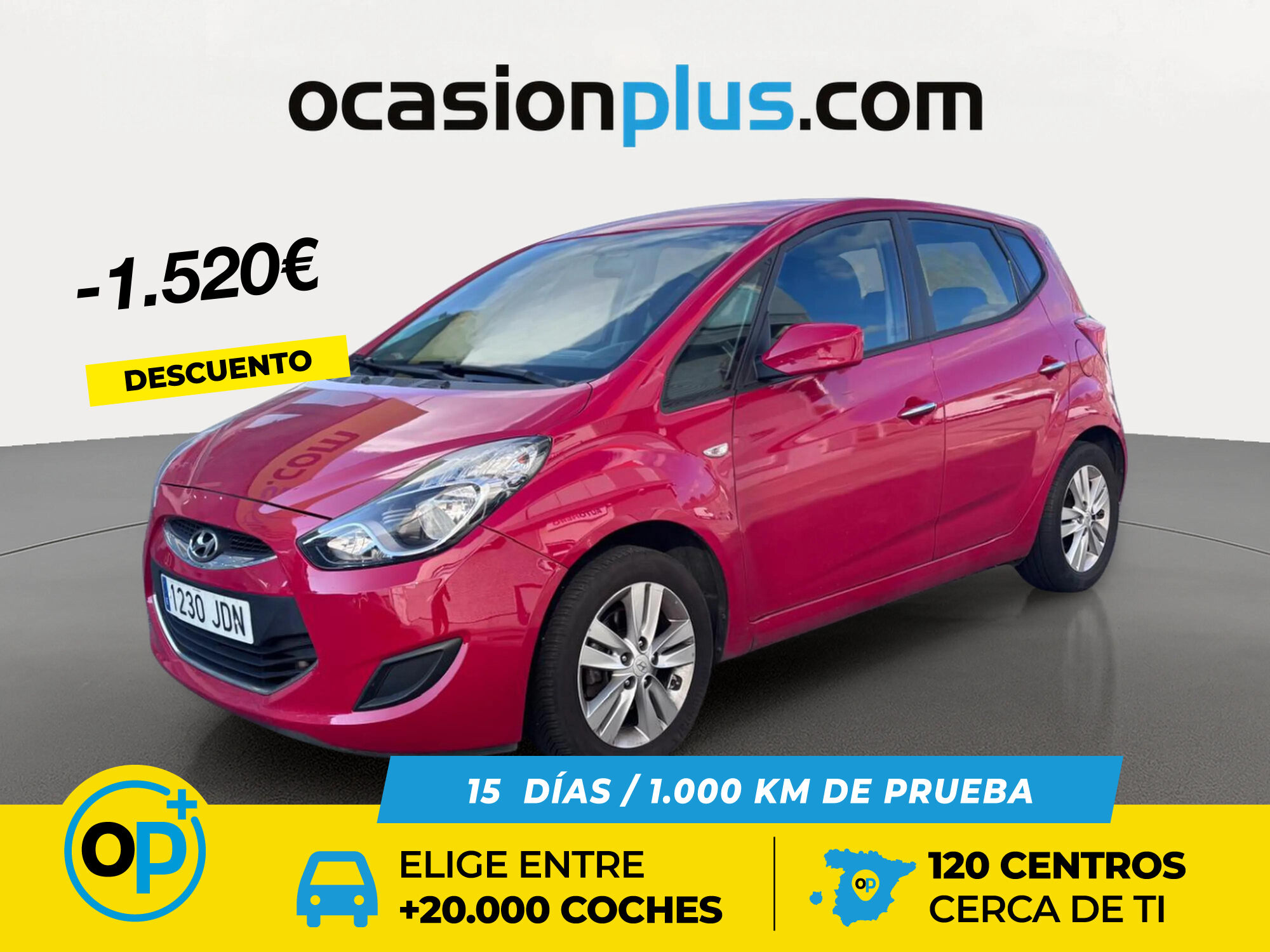 HYUNDAI ix20 (1.4 CRDI Klass Plus 66 kW (90 CV)) en Madrid