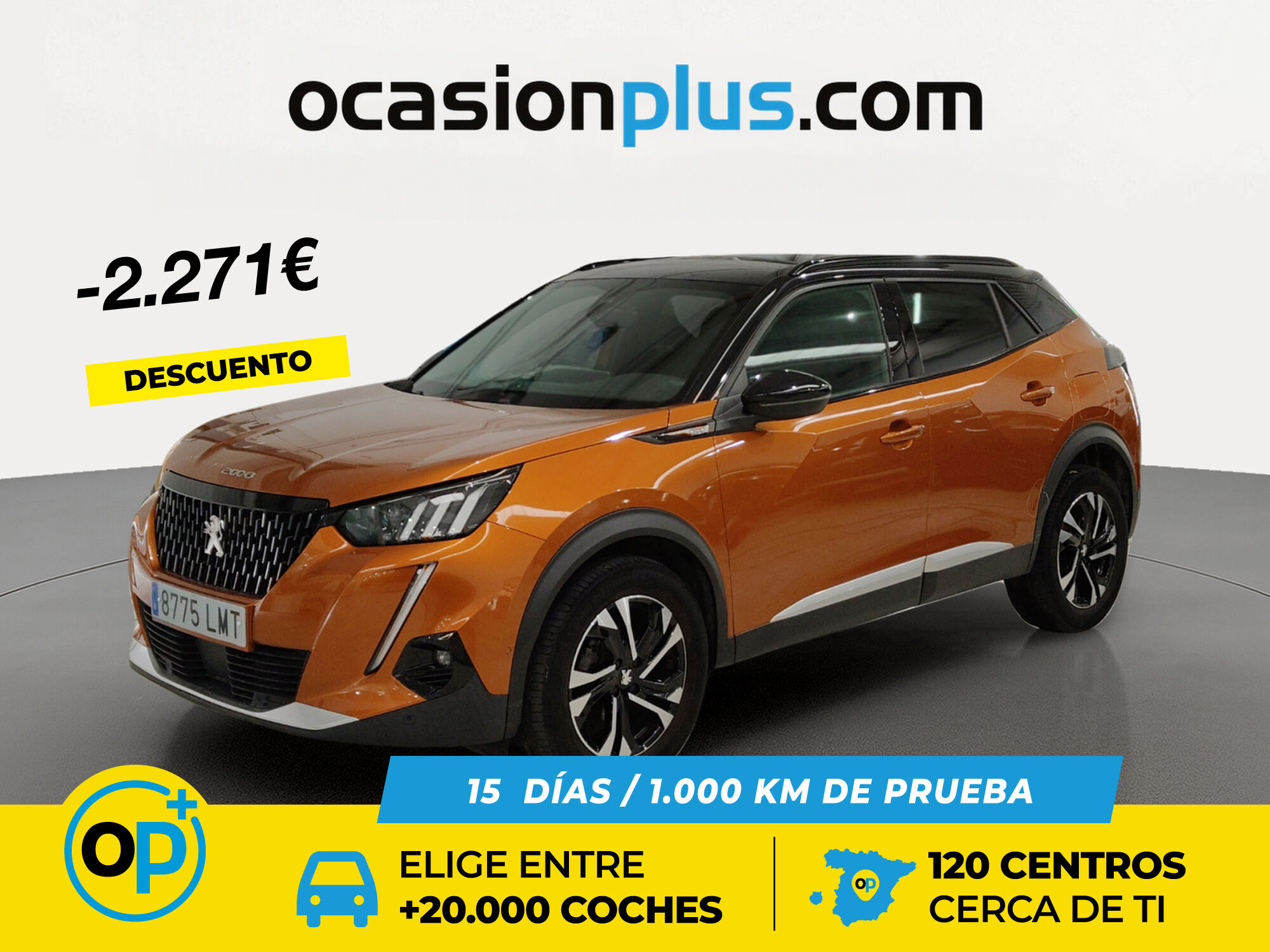 PEUGEOT 2008 (PureTech 130 S&S GT EAT8 96 kW (130 CV)) en Madrid