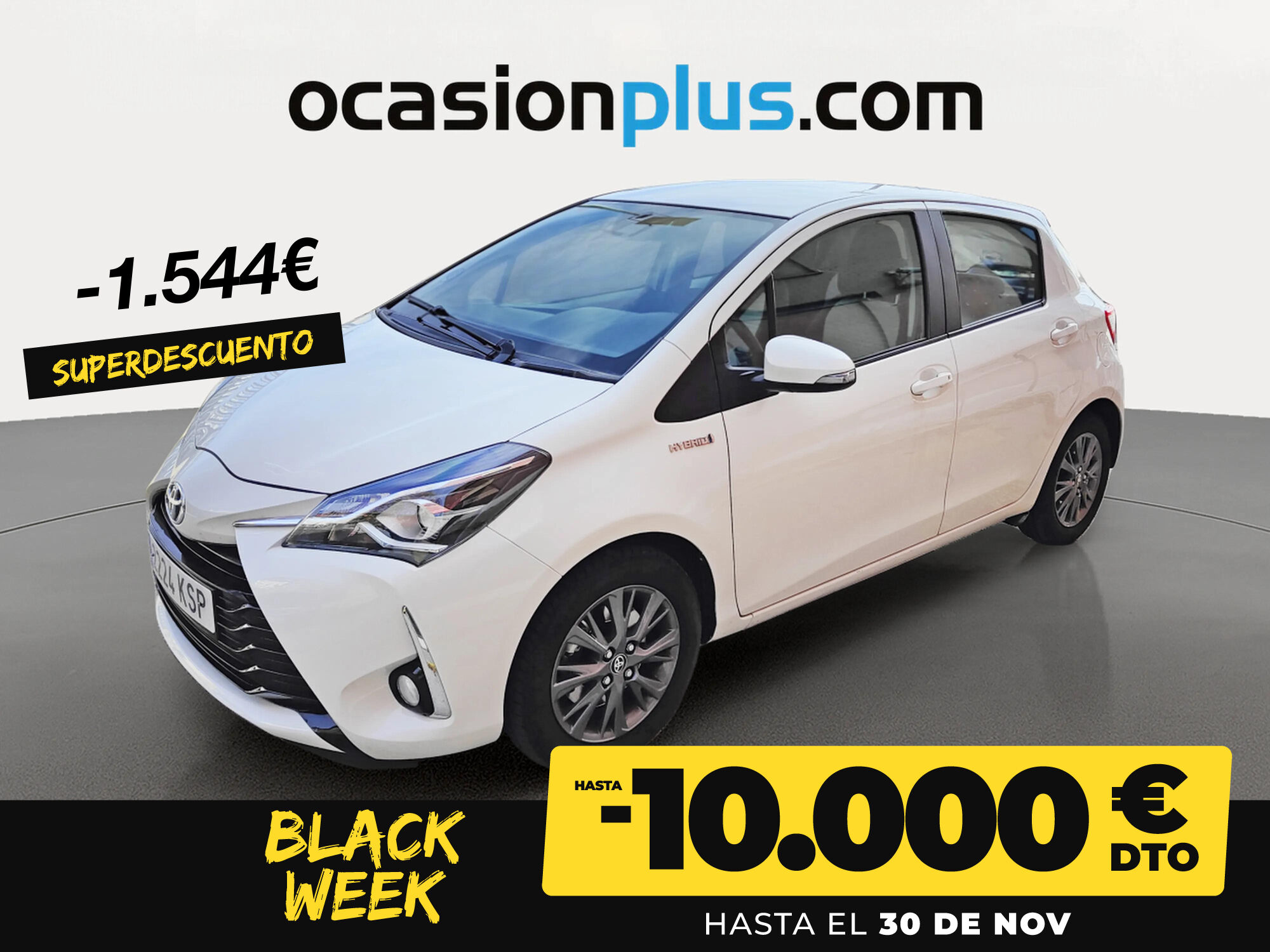 TOYOTA Yaris (1.5 100H Active Tech 74 kW (100 CV)) en Madrid