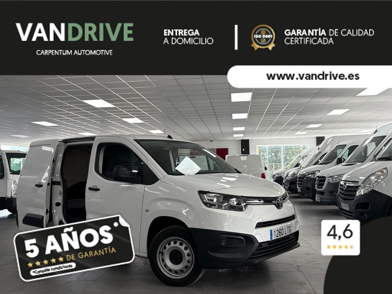 TOYOTA Proace City (1.5D 75kW (130CV) VX L1) en Lugo