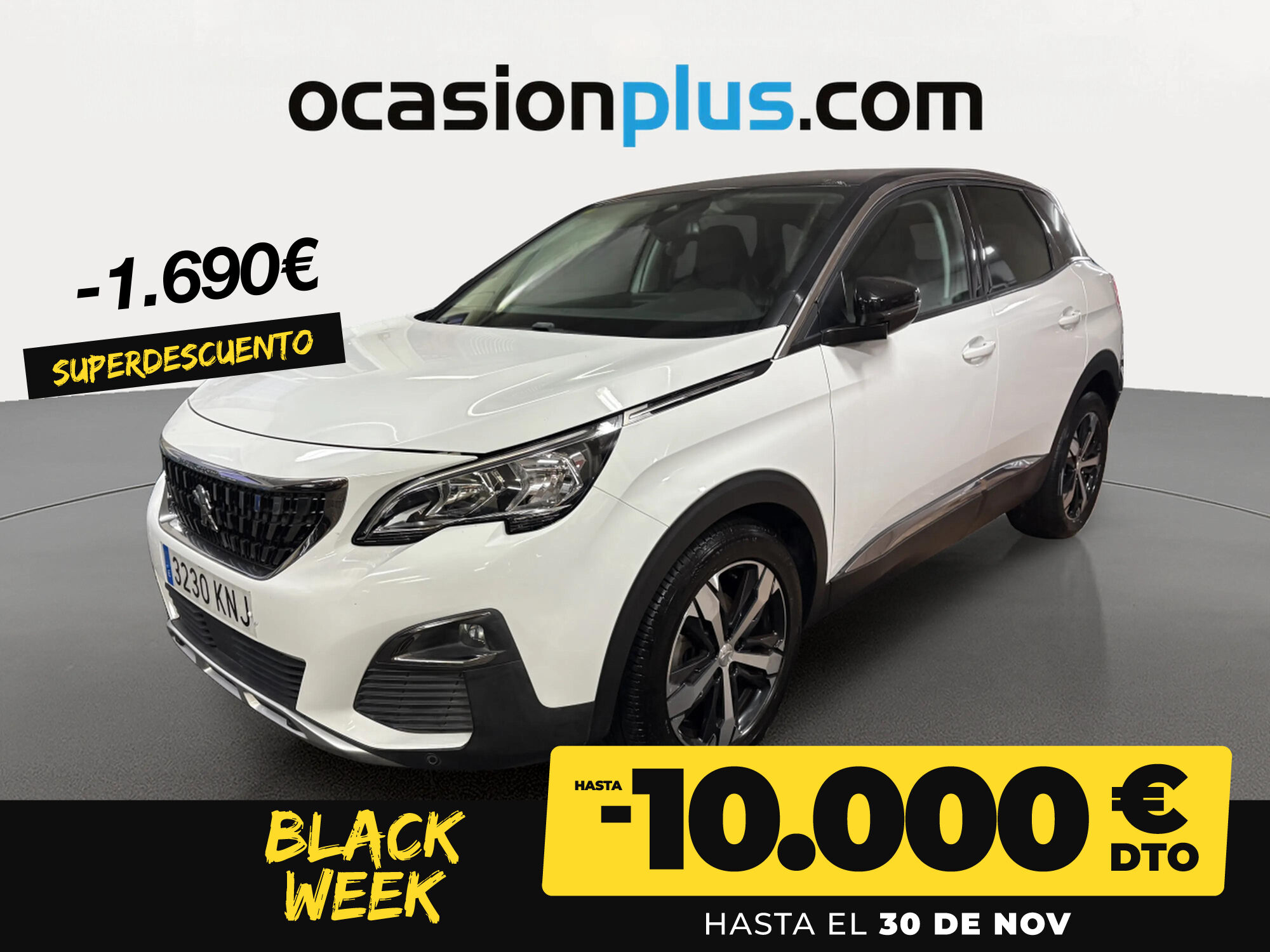 PEUGEOT 3008 (THP 165 Allure EAT6 121 kW (165 CV)) en Madrid
