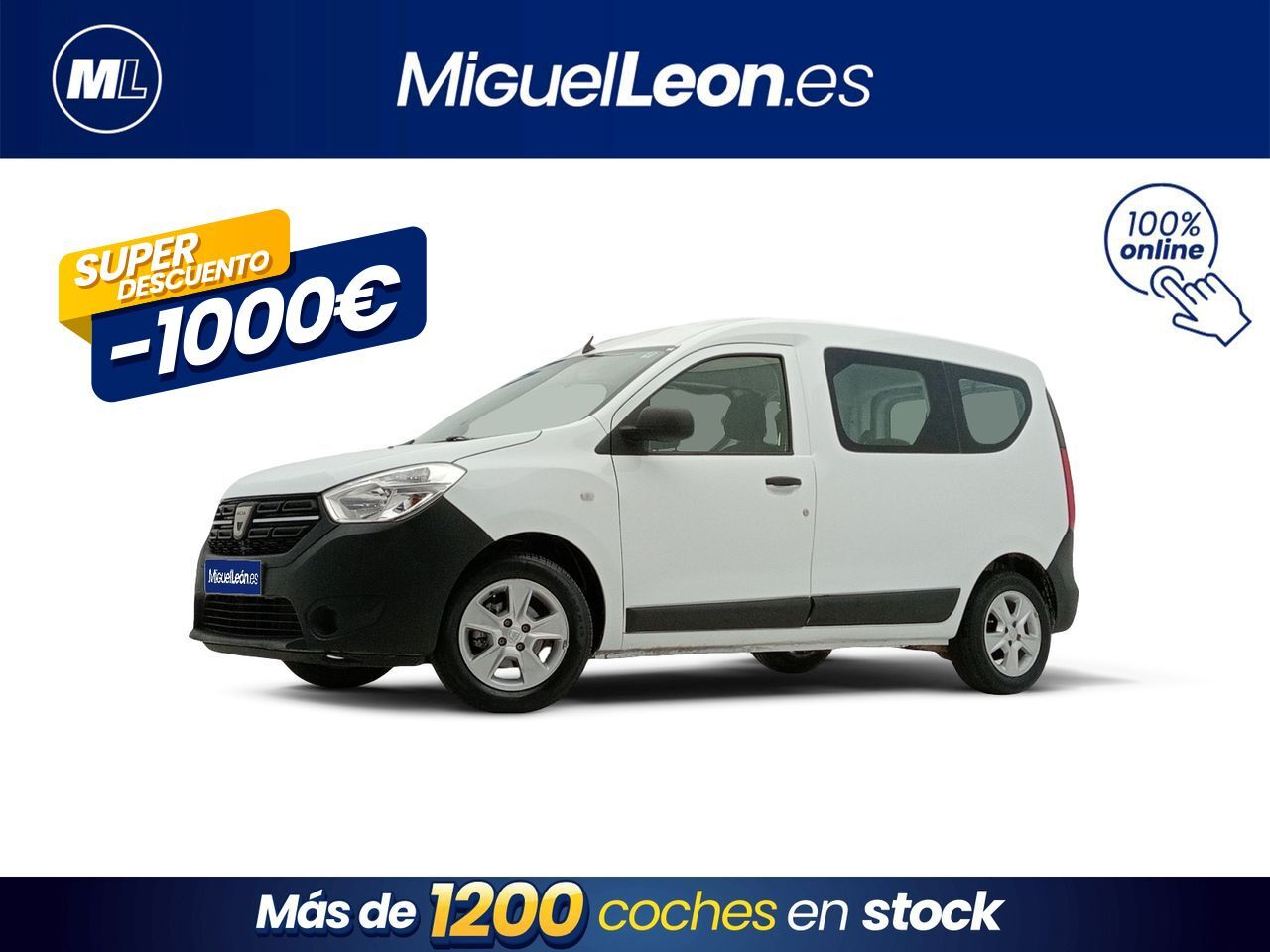 DACIA Dokker (Essential Blue dCi 70kW (95CV)) en Palmas, Las