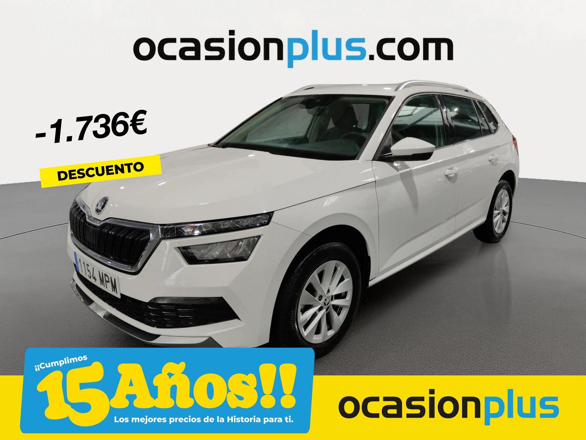 SKODA Kamiq (1.0 TSI Ambition 81 kW (110 CV)) en Madrid