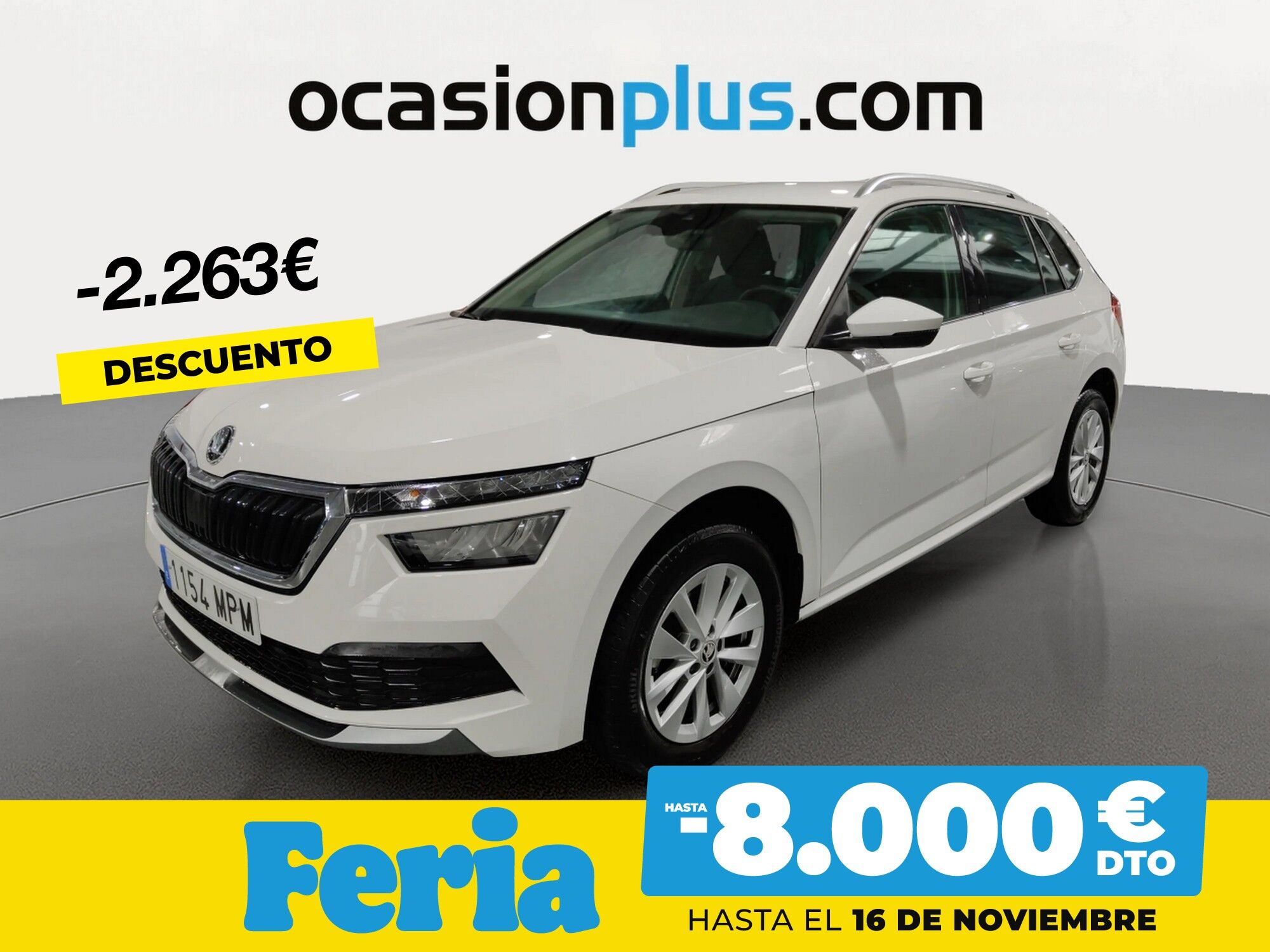 SKODA Kamiq (1.0 TSI Ambition 81 kW (110 CV)) en Madrid