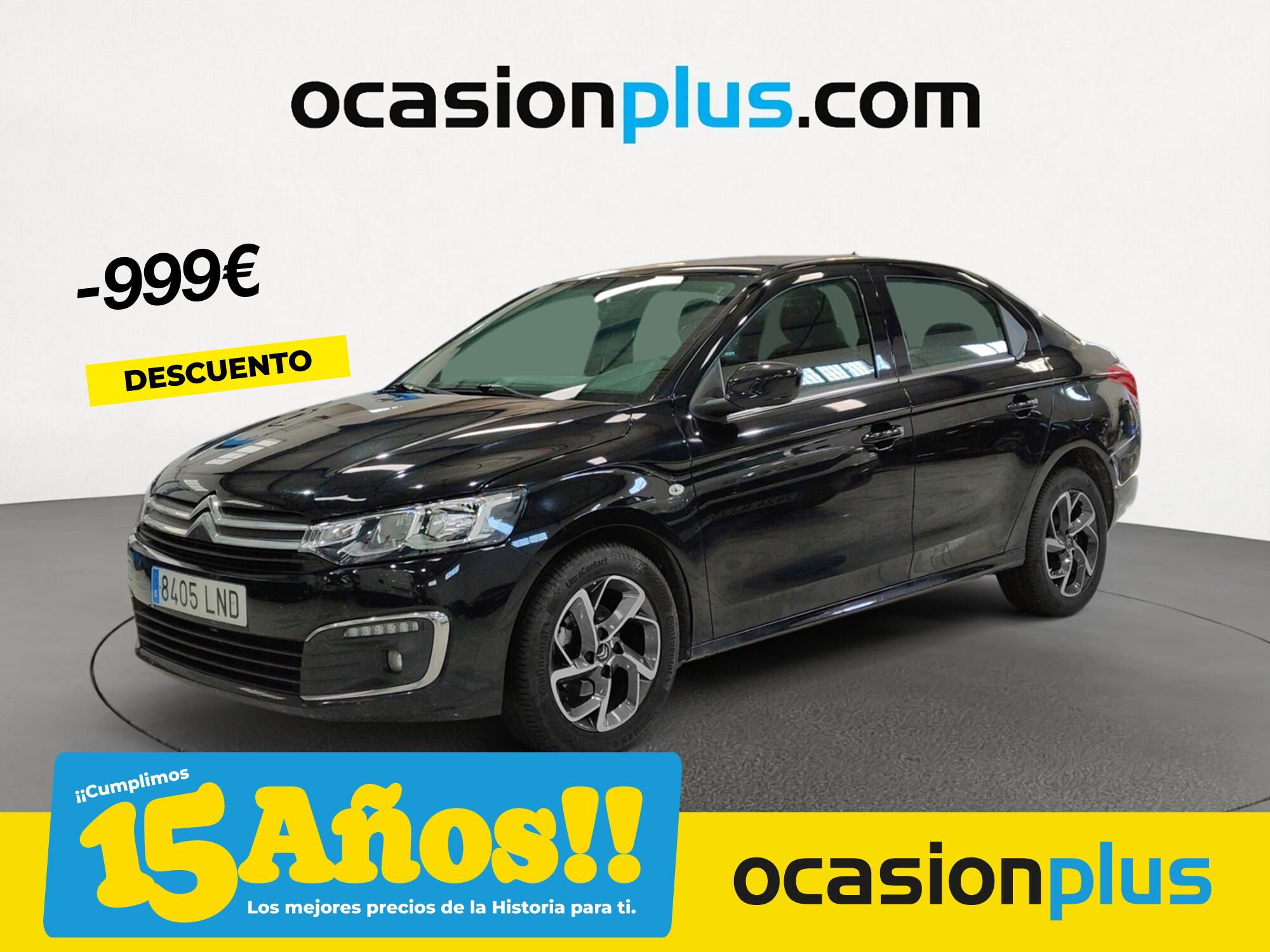 CITROEN C-Elysée (BlueHDi 100 Shine 75 kW (102 CV)) en Madrid