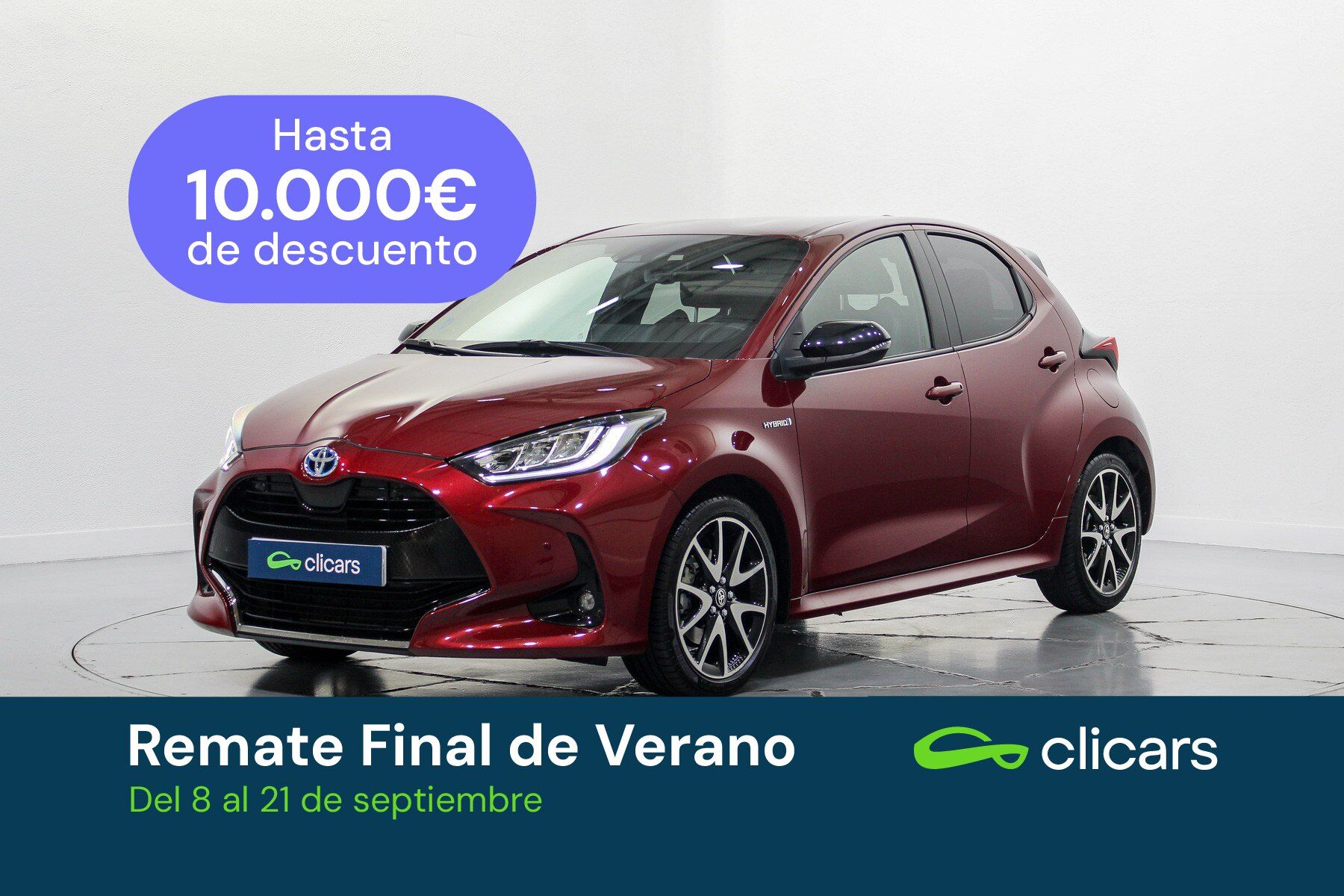 TOYOTA Yaris (Yaris 120H 1.5 Style) en Madrid