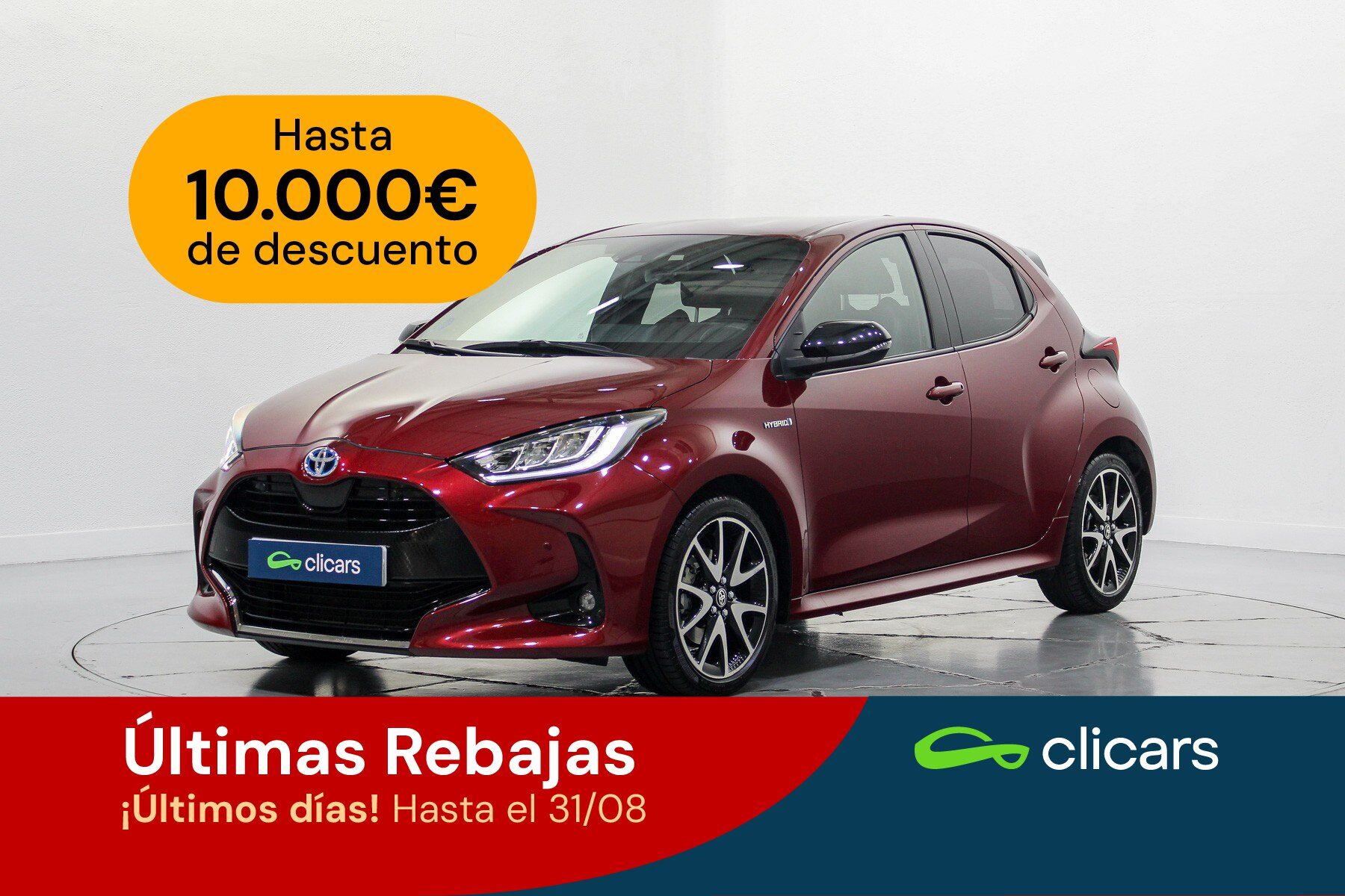 TOYOTA Yaris (Yaris 120H 1.5 Style) en Madrid
