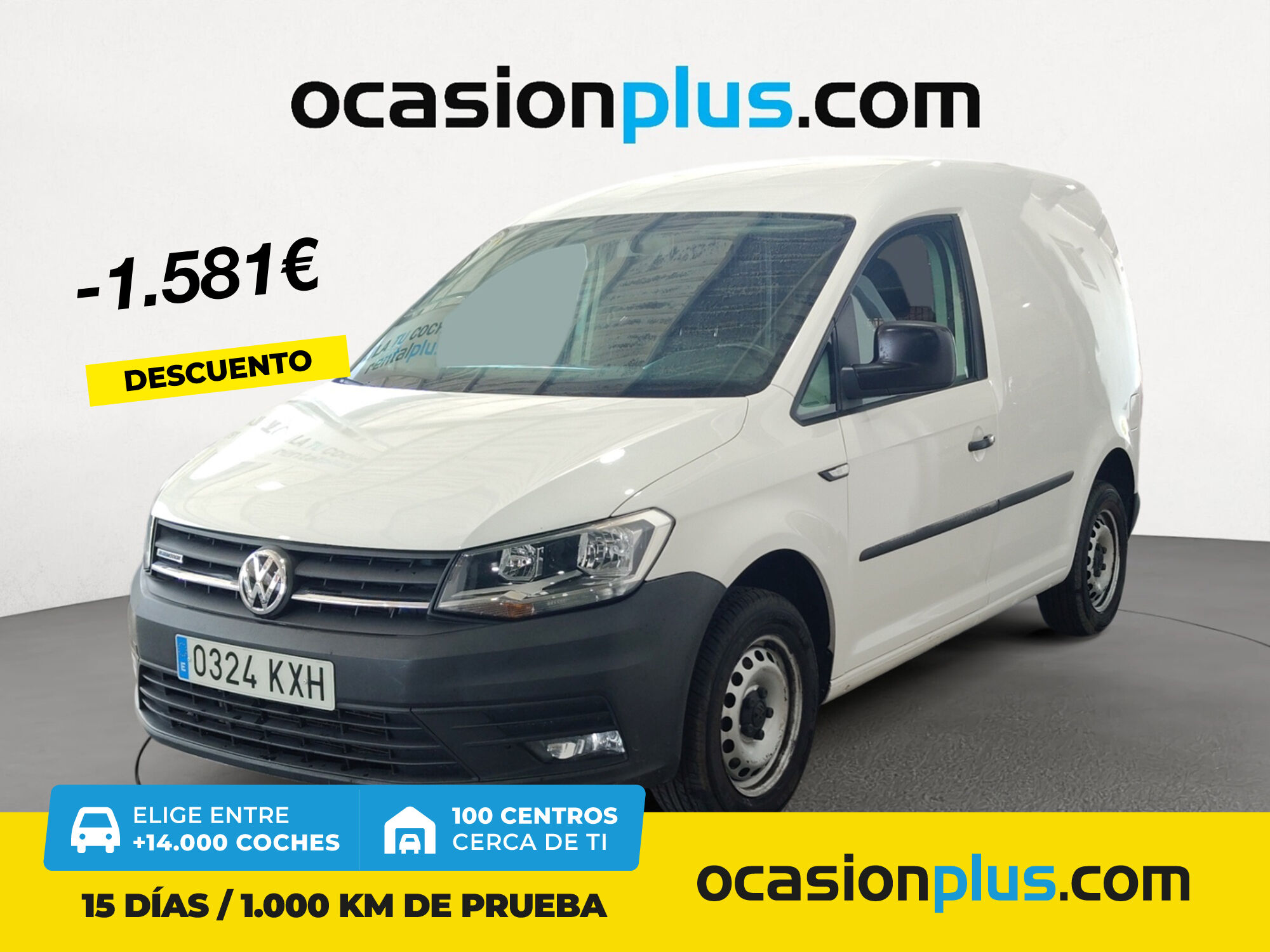 VOLKSWAGEN Caddy (Profesional Furgon 1.4 TGI GNC 81 kW (110 CV)) en Madrid